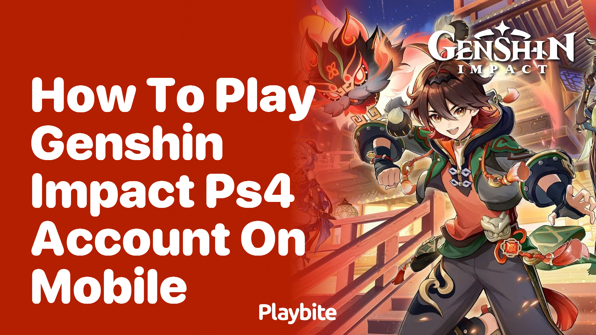 How to Play Your Genshin Impact PS4 Account on Mobile