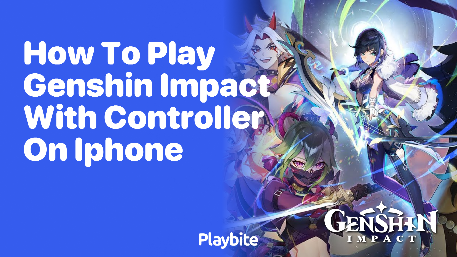 How to Play Genshin Impact with a Controller on iPhone