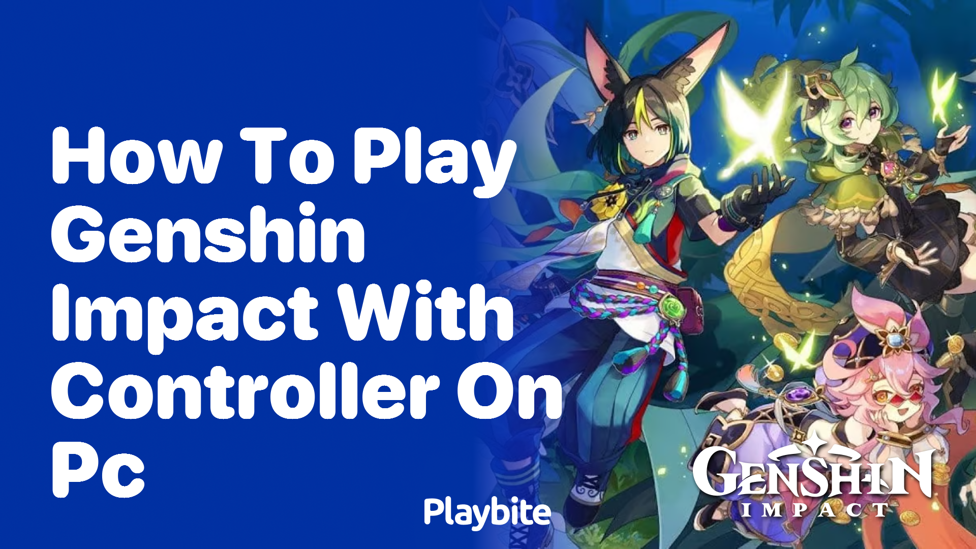 How to Play Genshin Impact with a Controller on PC