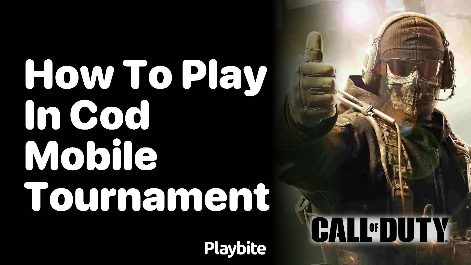 How to Play in a COD Mobile Tournament: A Beginner’s Guide
