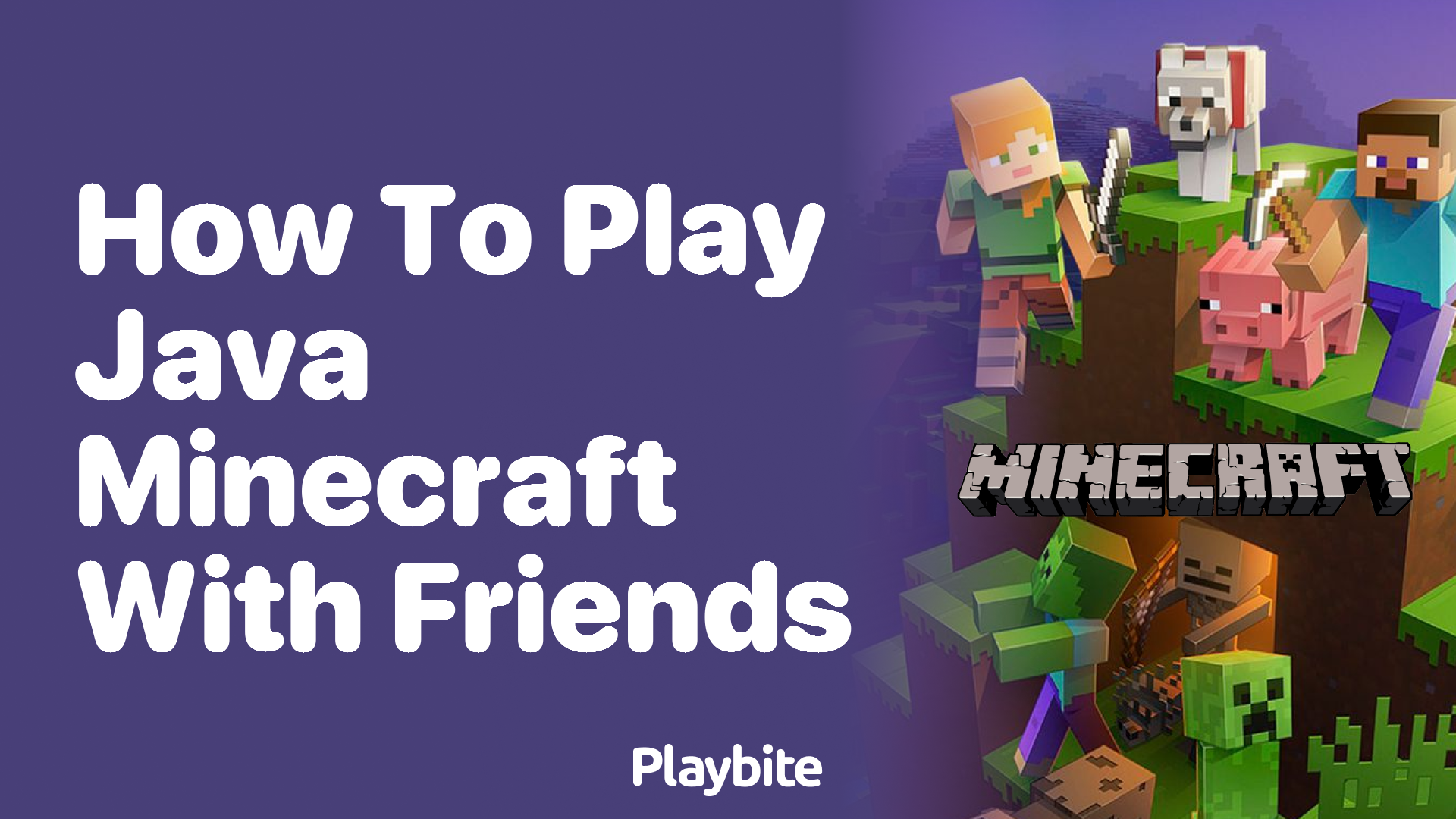 How to Play Java Minecraft with Friends - Playbite