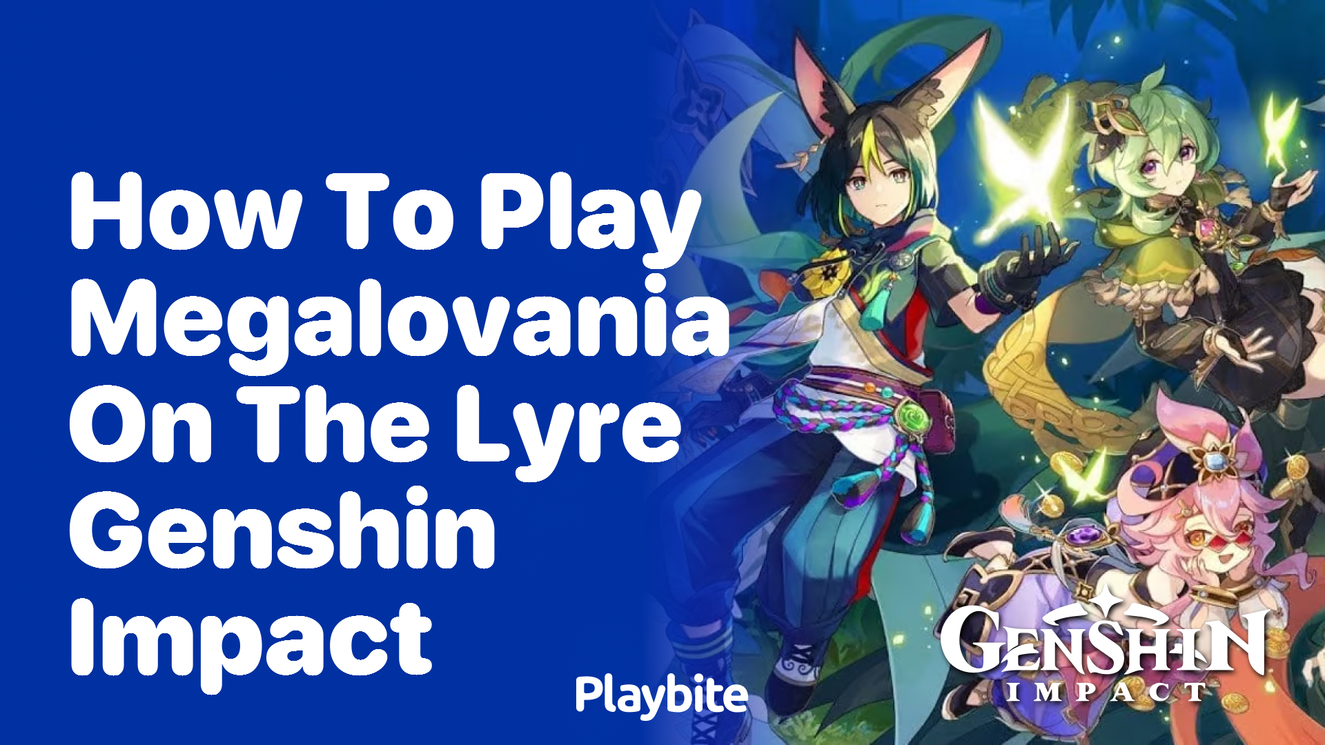How to Play Megalovania on the Lyre in Genshin Impact