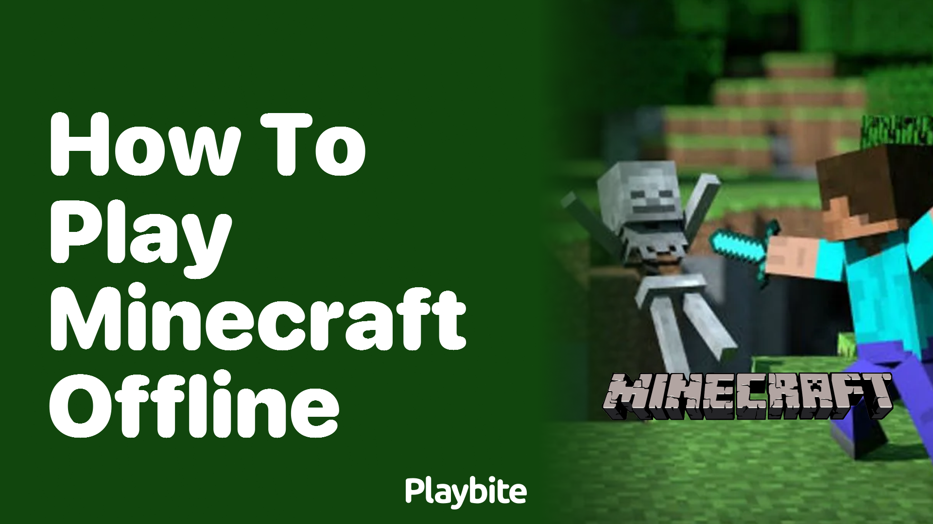 How to Play Minecraft Offline: A Handy Guide