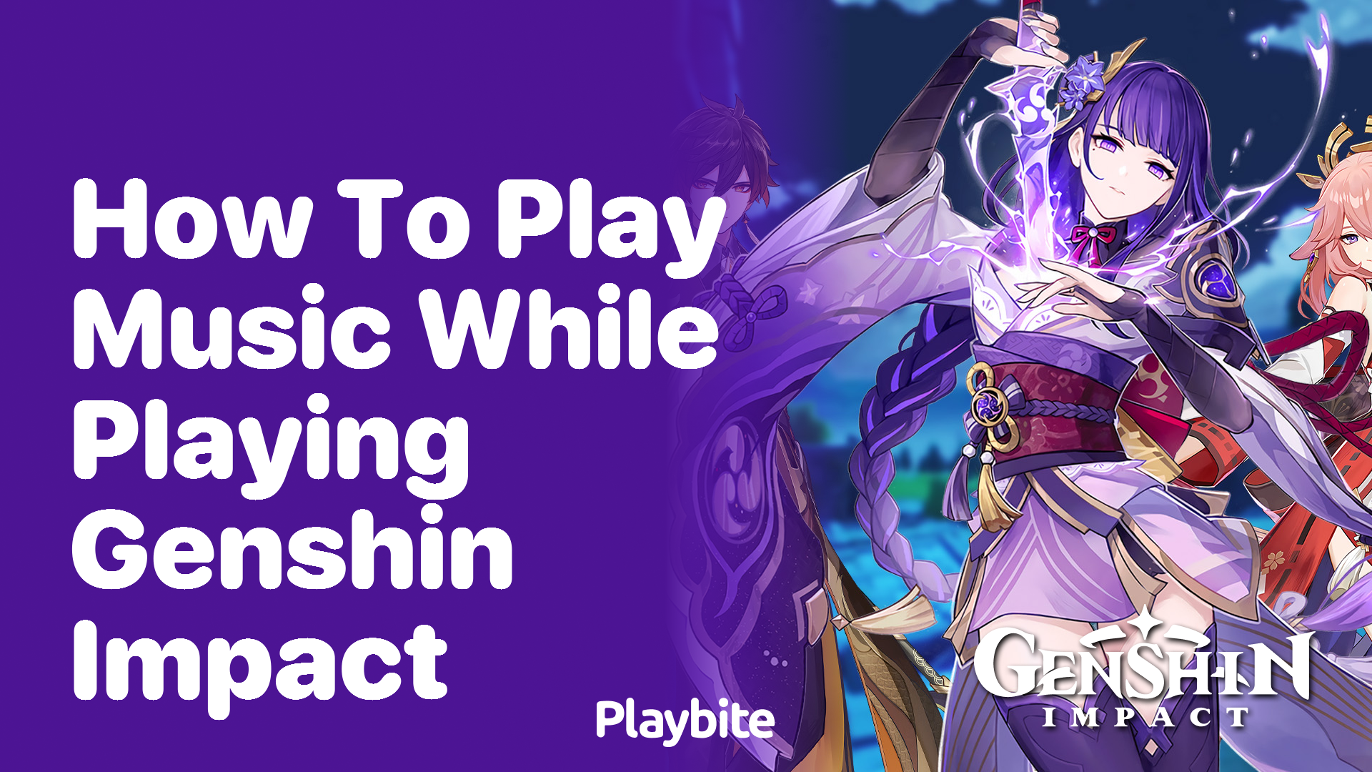 How to Play Music While Playing Genshin Impact