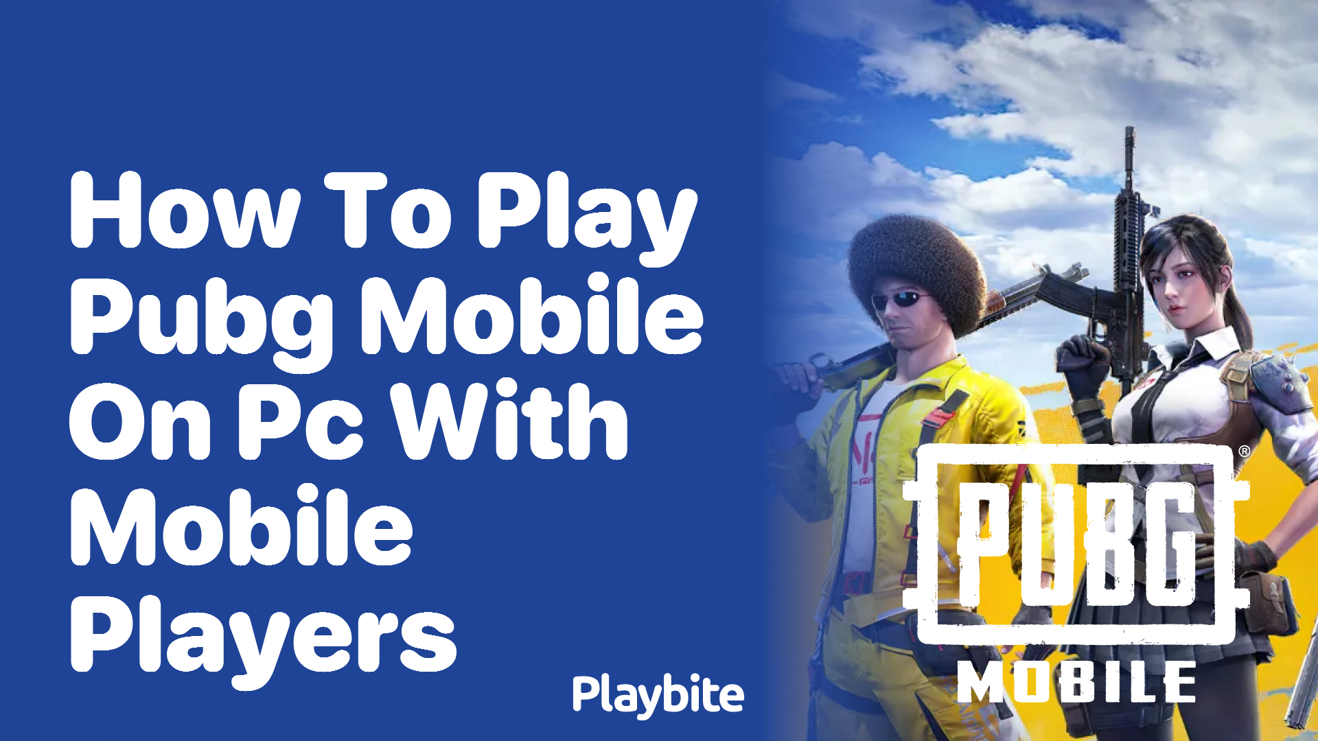 How to Play PUBG Mobile on PC with Mobile Players