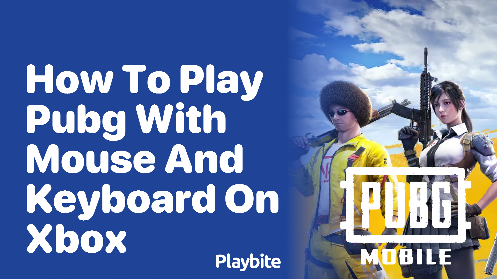 How to Play PUBG with Mouse and Keyboard on Xbox