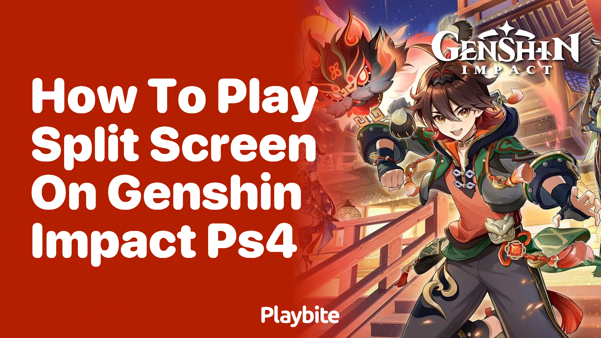How to Play Split Screen on Genshin Impact PS4