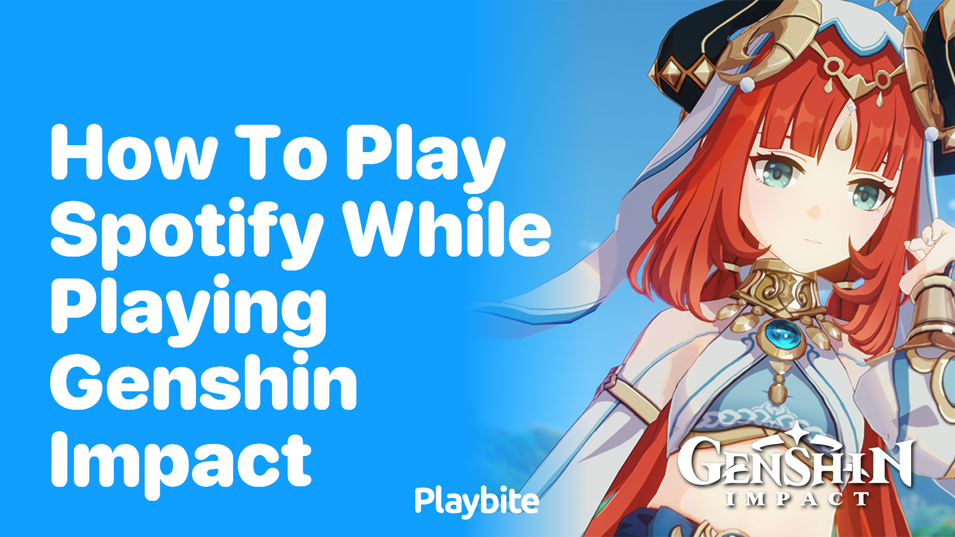 How to Play Spotify While Enjoying Genshin Impact