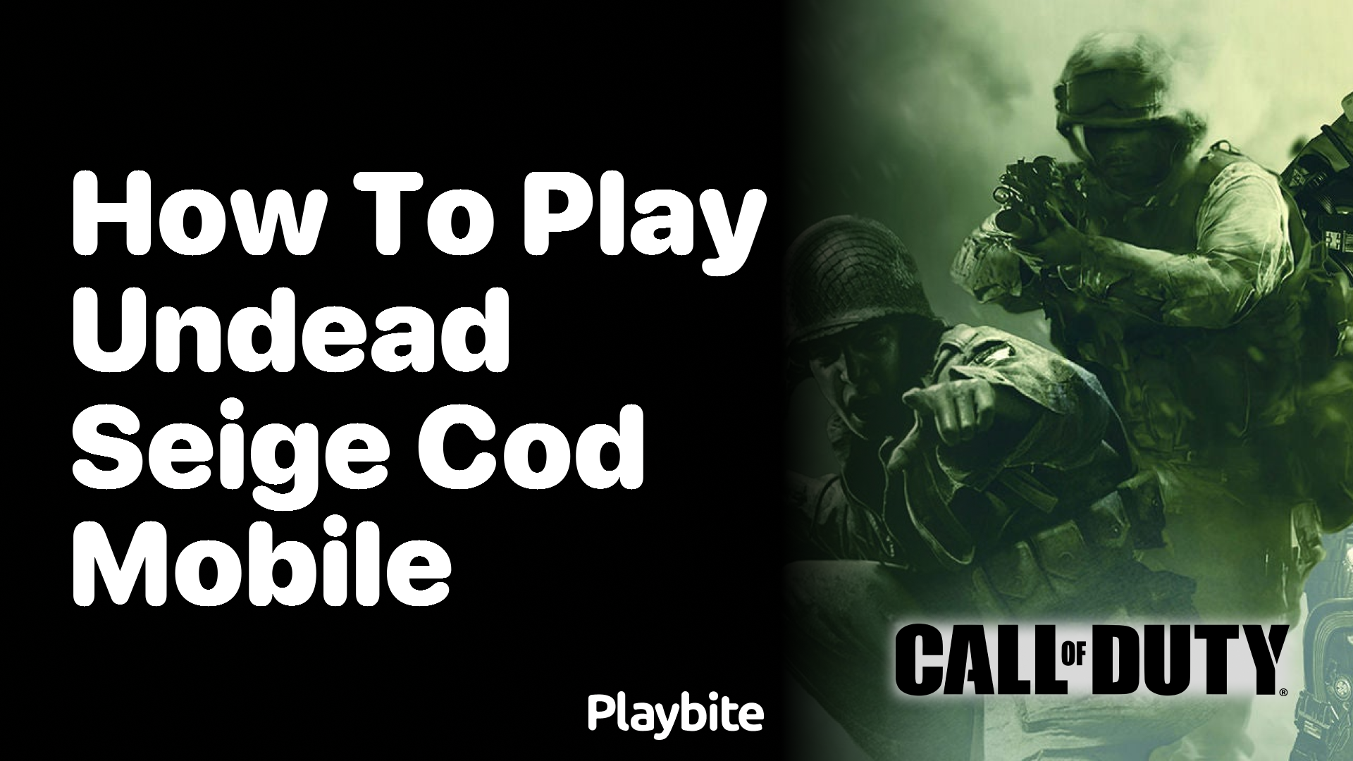 How to Play Undead Siege in COD Mobile: A Quick Guide