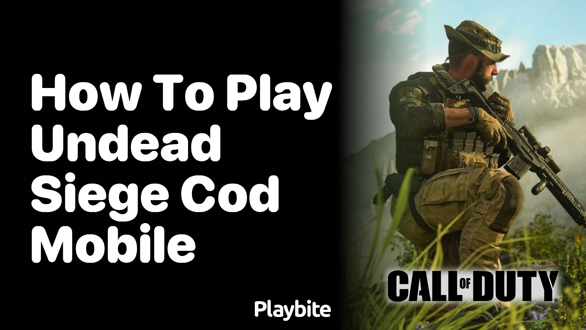 How to Play Undead Siege in COD Mobile Playbite