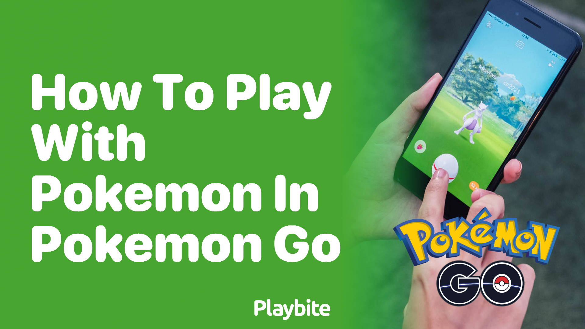 How to Play with Pokémon in Pokémon GO