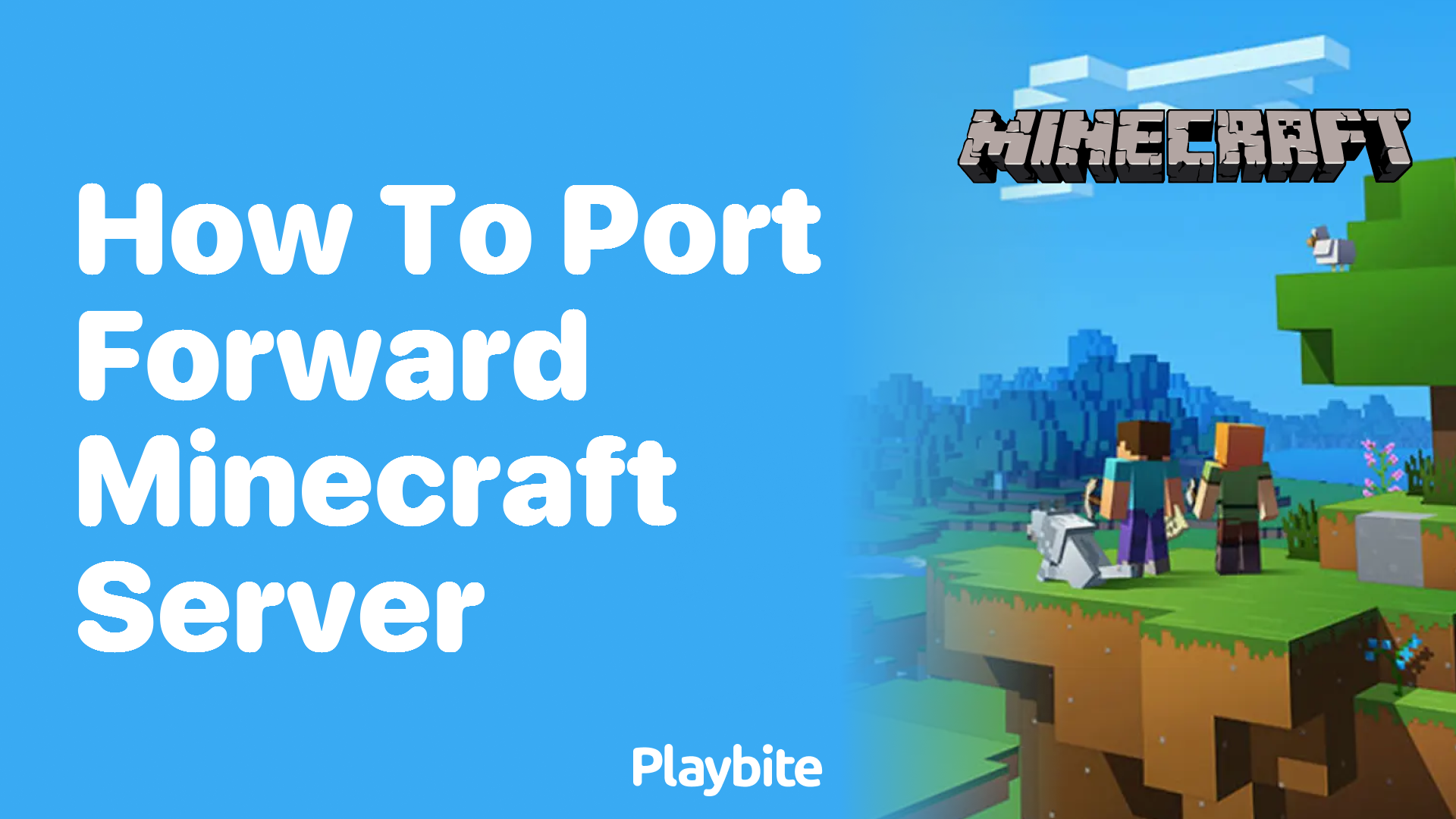 How to Port Forward Your Minecraft Server