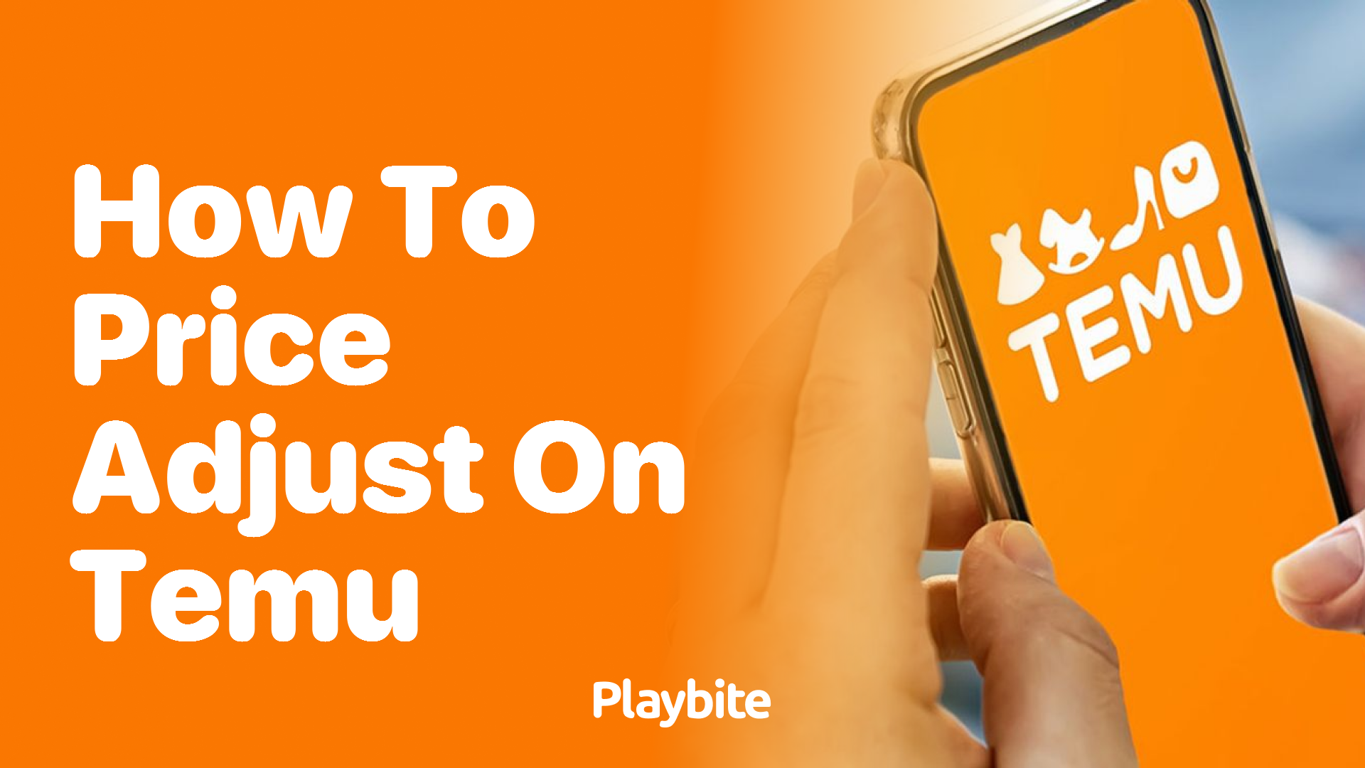How to Make a Price Adjustment on Temu