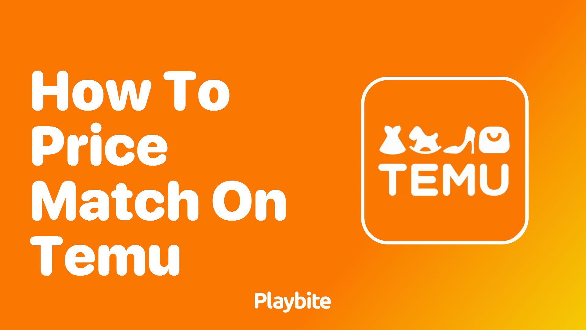 How to Price Match on Temu