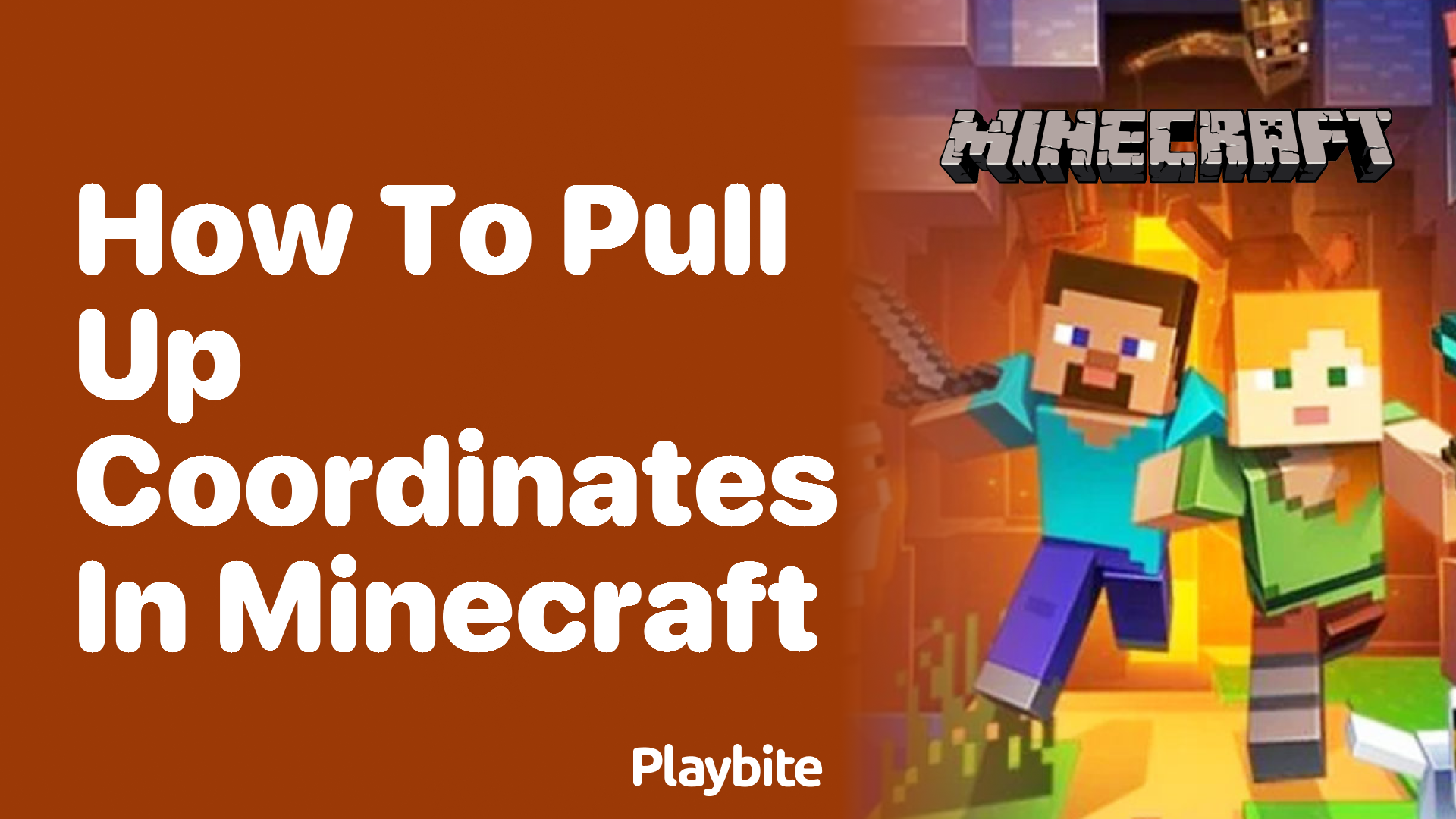 How to Pull Up Coordinates in Minecraft Playbite