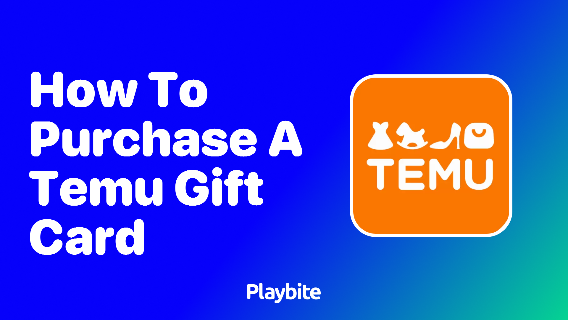 How to Purchase a Temu Gift Card: A Quick Guide