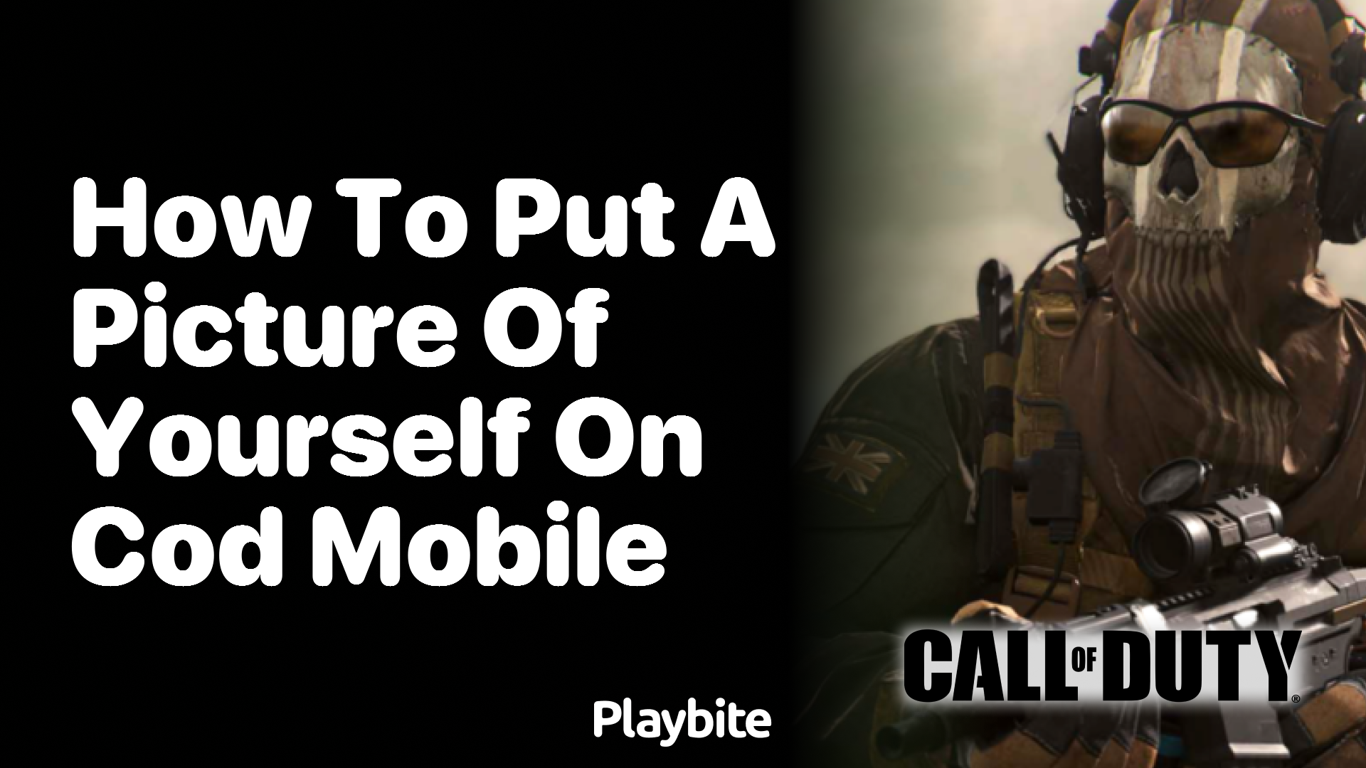 How to Put a Picture of Yourself on COD Mobile