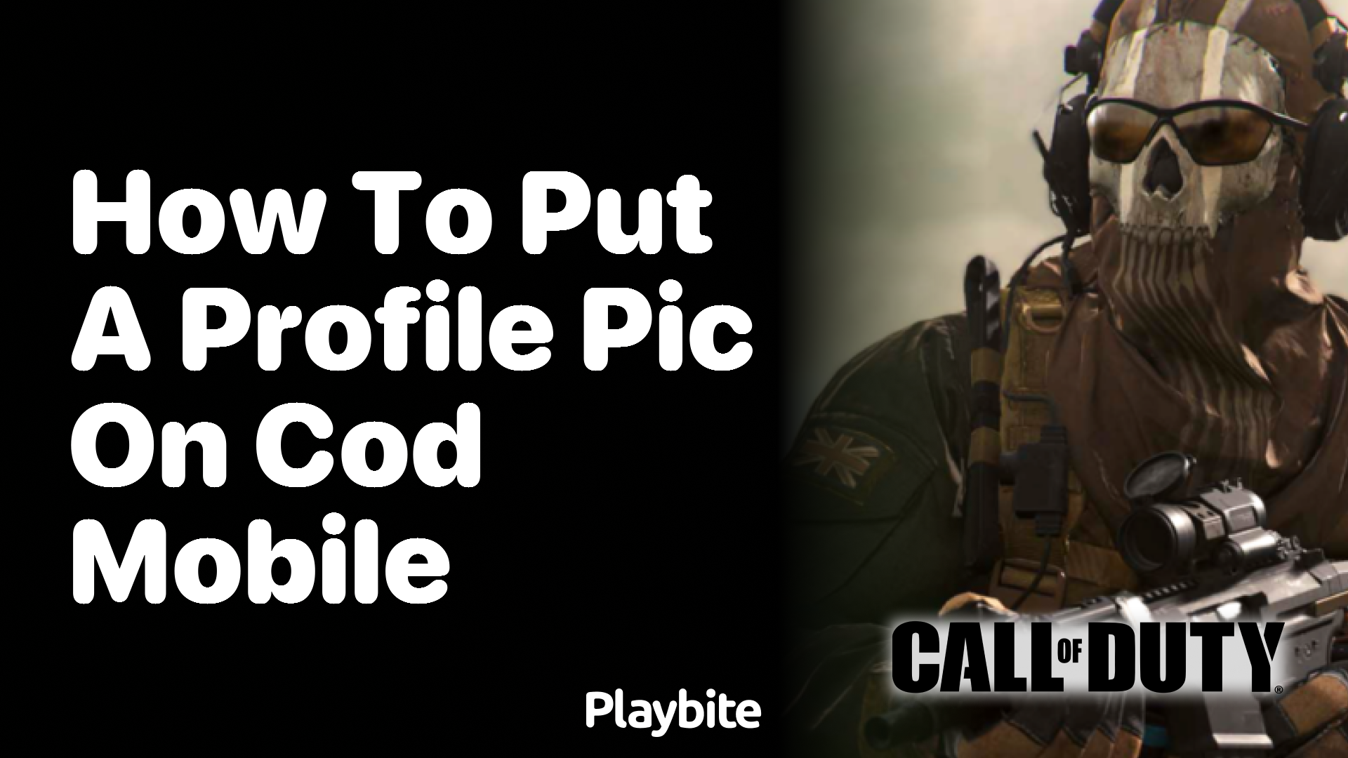 How to Put a Profile Pic on COD Mobile