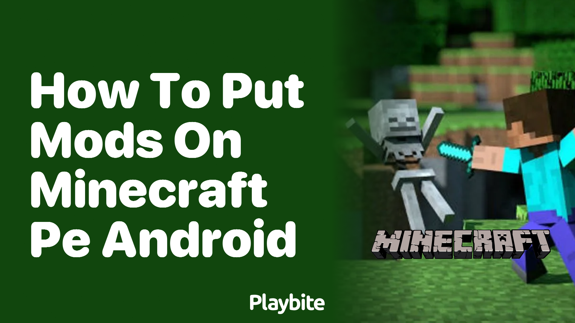 How to Put Mods on Minecraft PE Android