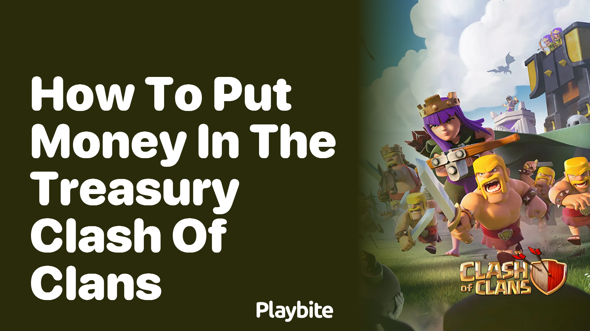 How to Put Money in the Treasury in Clash of Clans