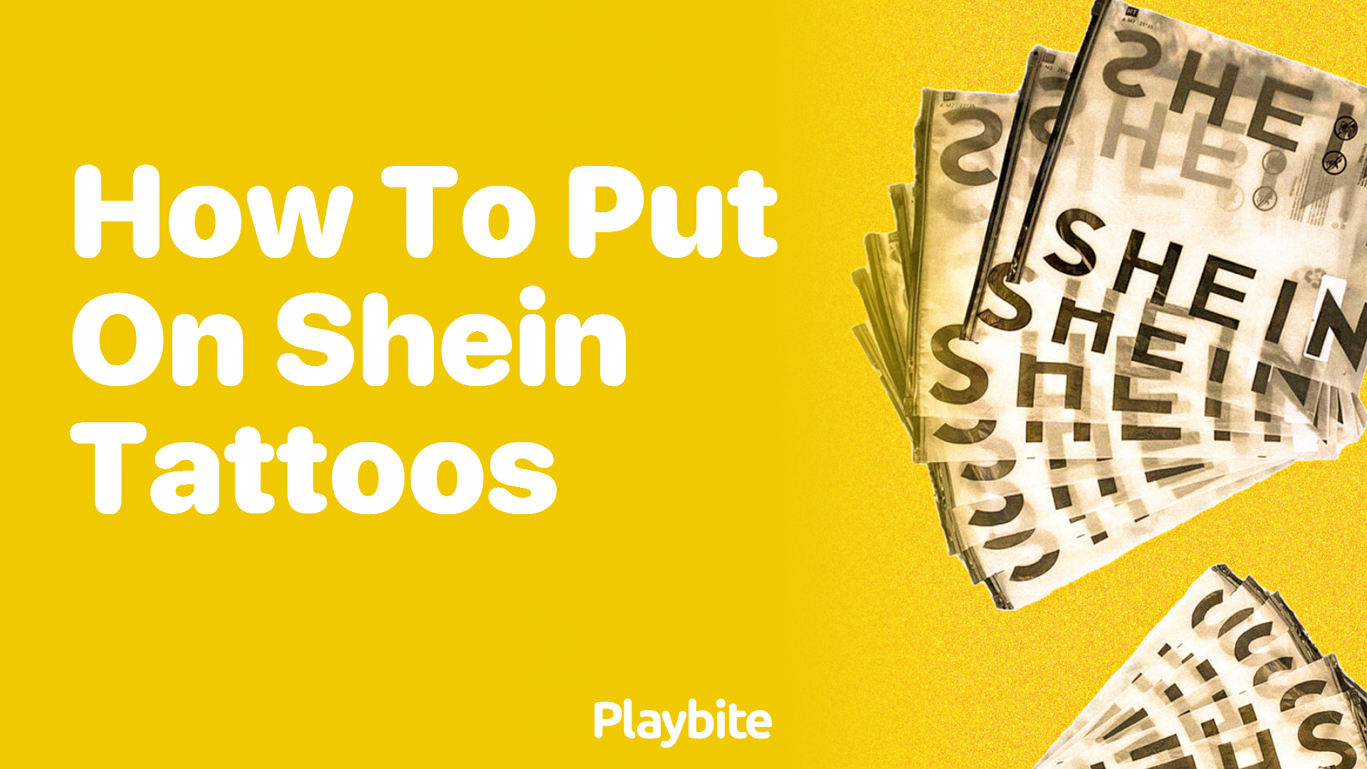 How to Apply SHEIN Tattoos: A Fun Guide