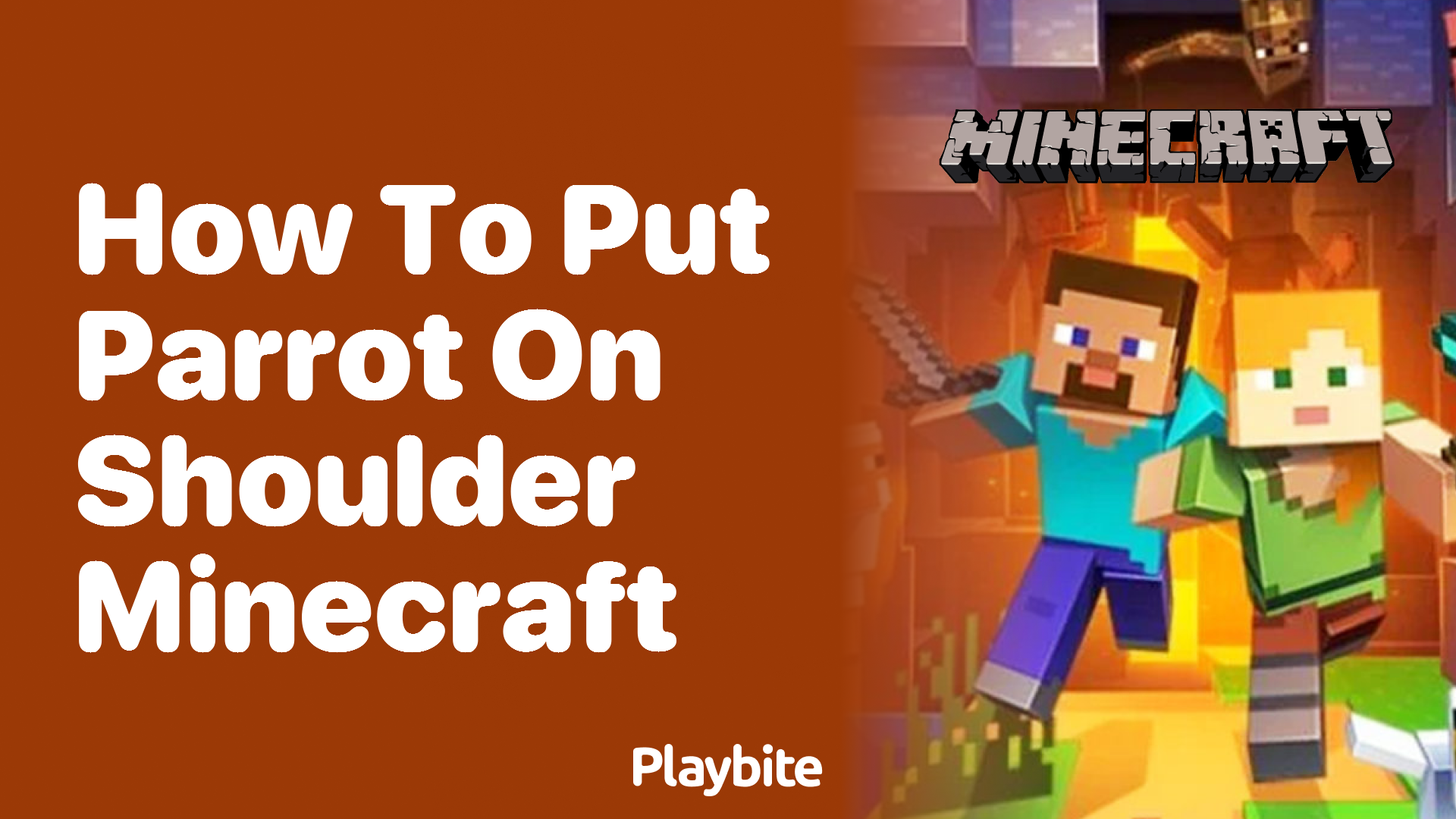 How to Put a Parrot on Your Shoulder in Minecraft