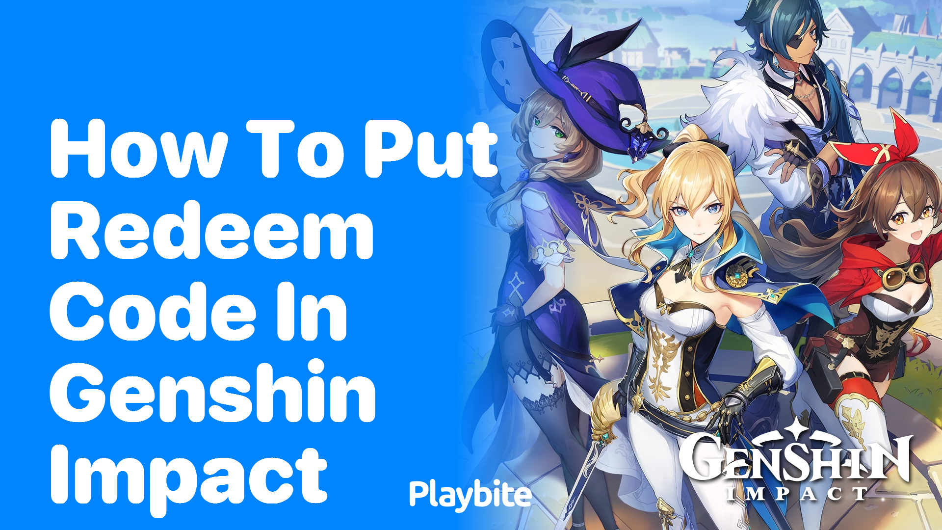 How to Put a Redeem Code in Genshin Impact: A Step-by-Step Guide