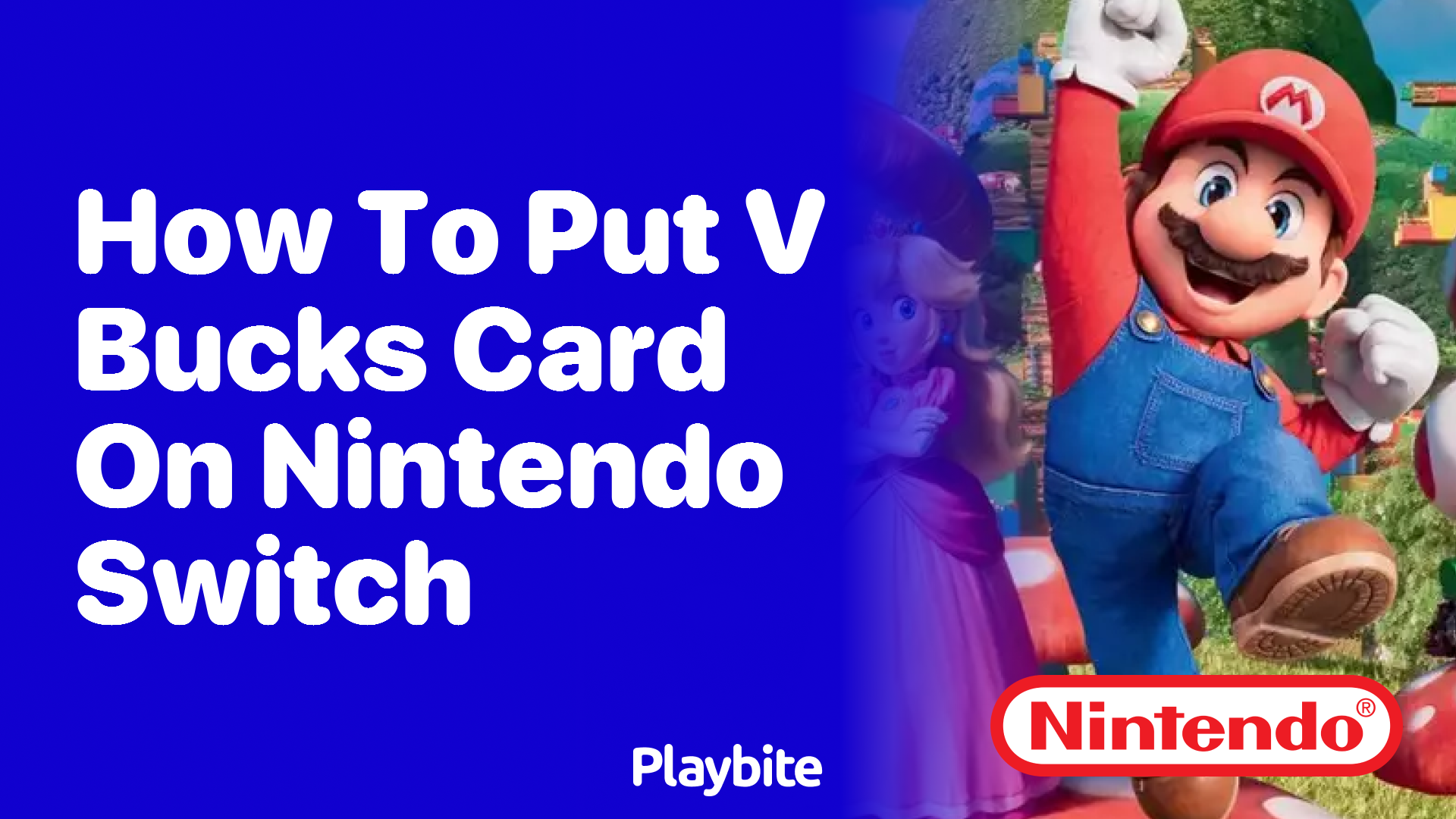 How to Put V Bucks Card on Nintendo Switch