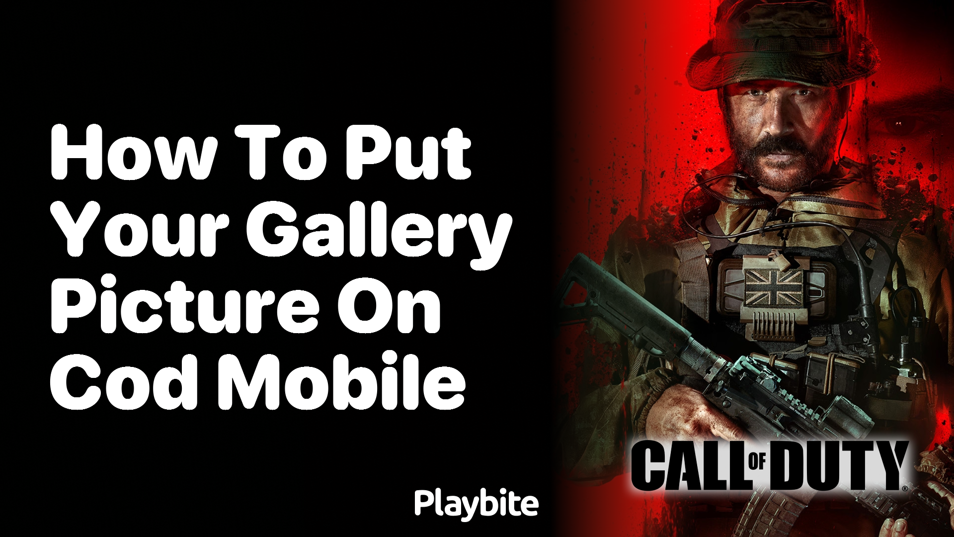 How to Put Your Gallery Picture on COD Mobile