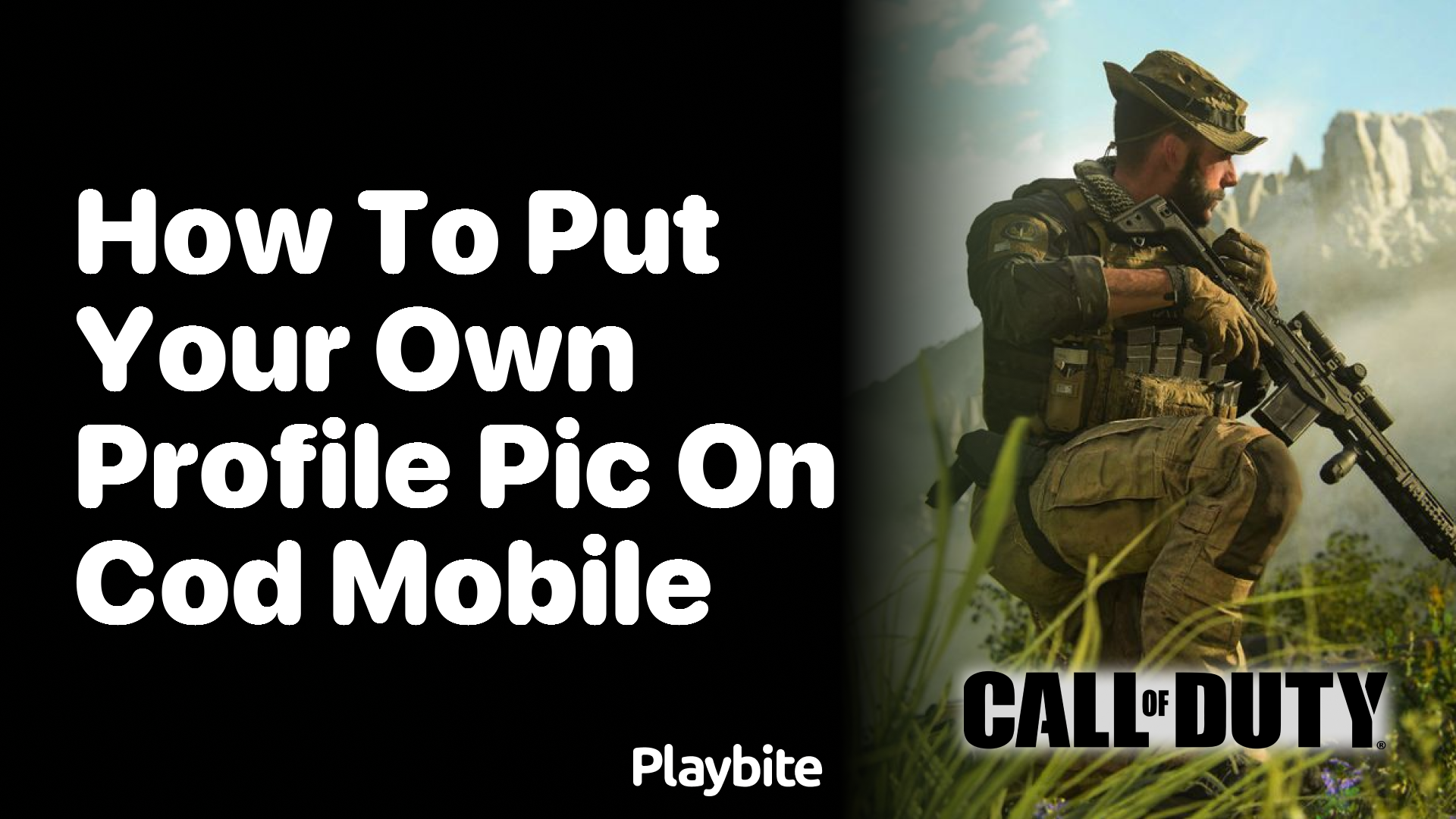 How to Put Your Own Profile Pic on COD Mobile