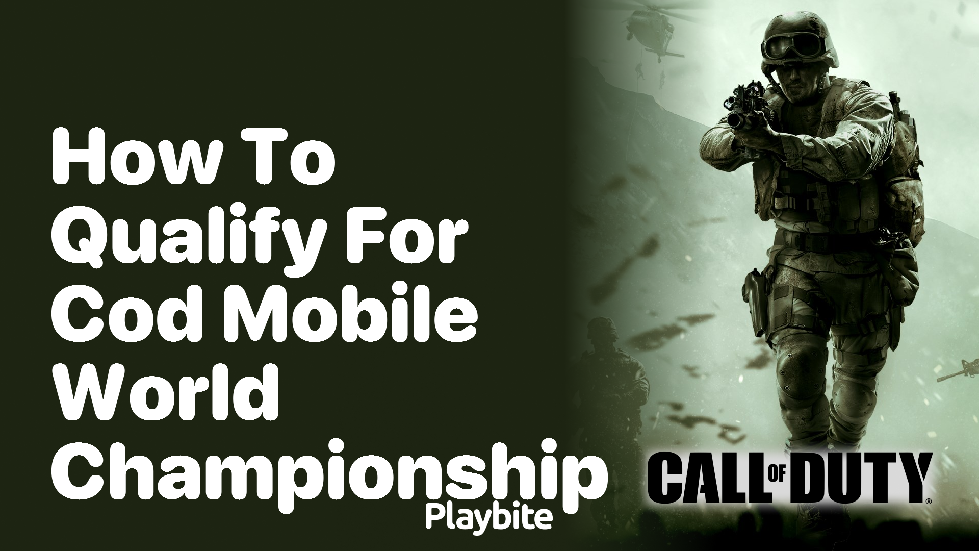 How to Qualify for the COD Mobile World Championship