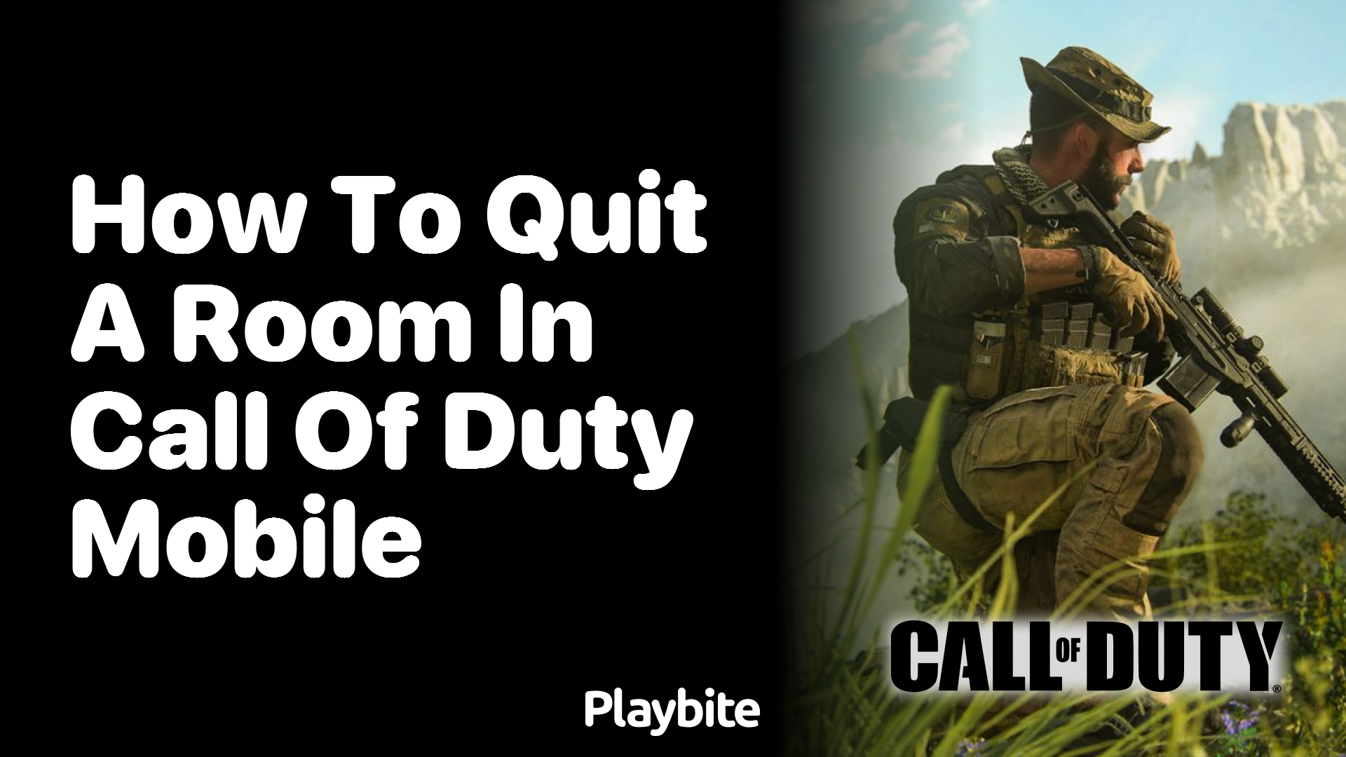 How to Quit a Room in Call of Duty Mobile
