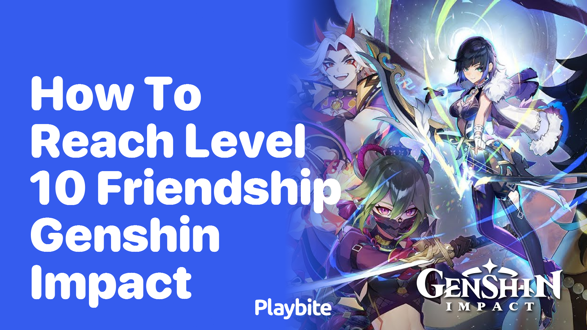 How to Reach Level 10 Friendship in Genshin Impact