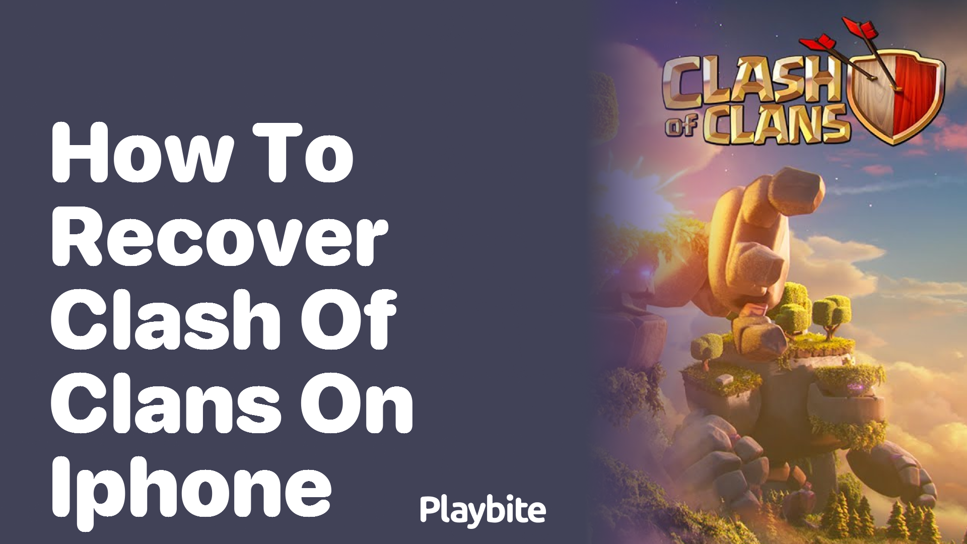 How to Recover Clash of Clans on iPhone: A Step-by-Step Guide