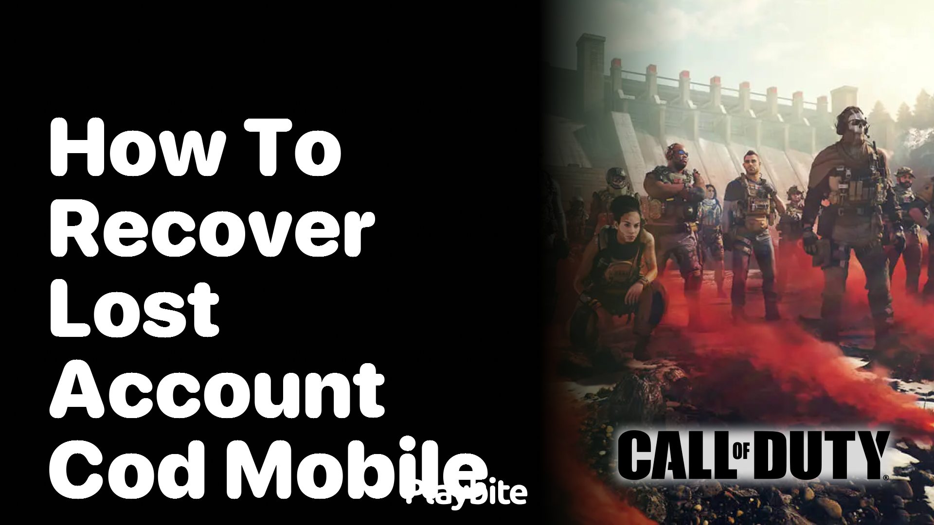 How to Recover a Lost Account in COD Mobile Playbite