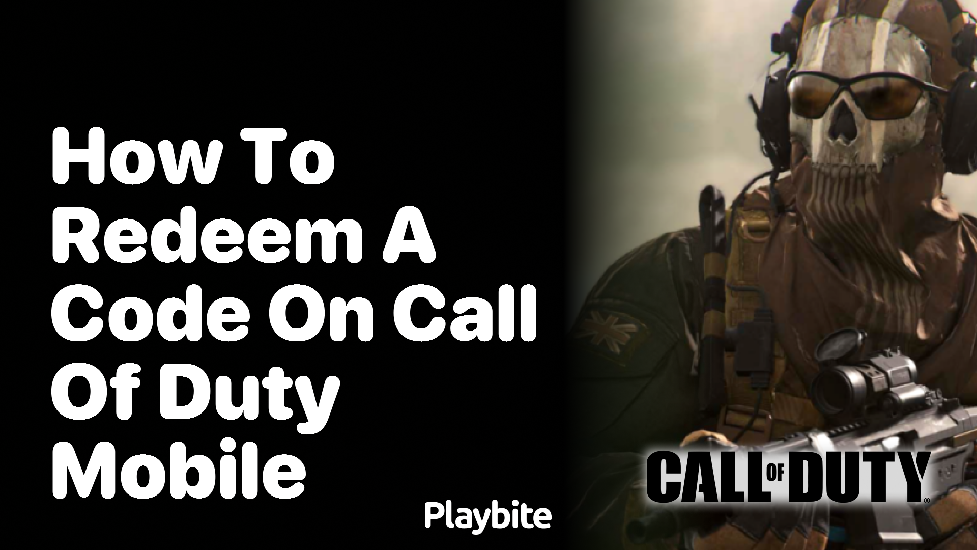 How to Redeem a Code on Call of Duty Mobile