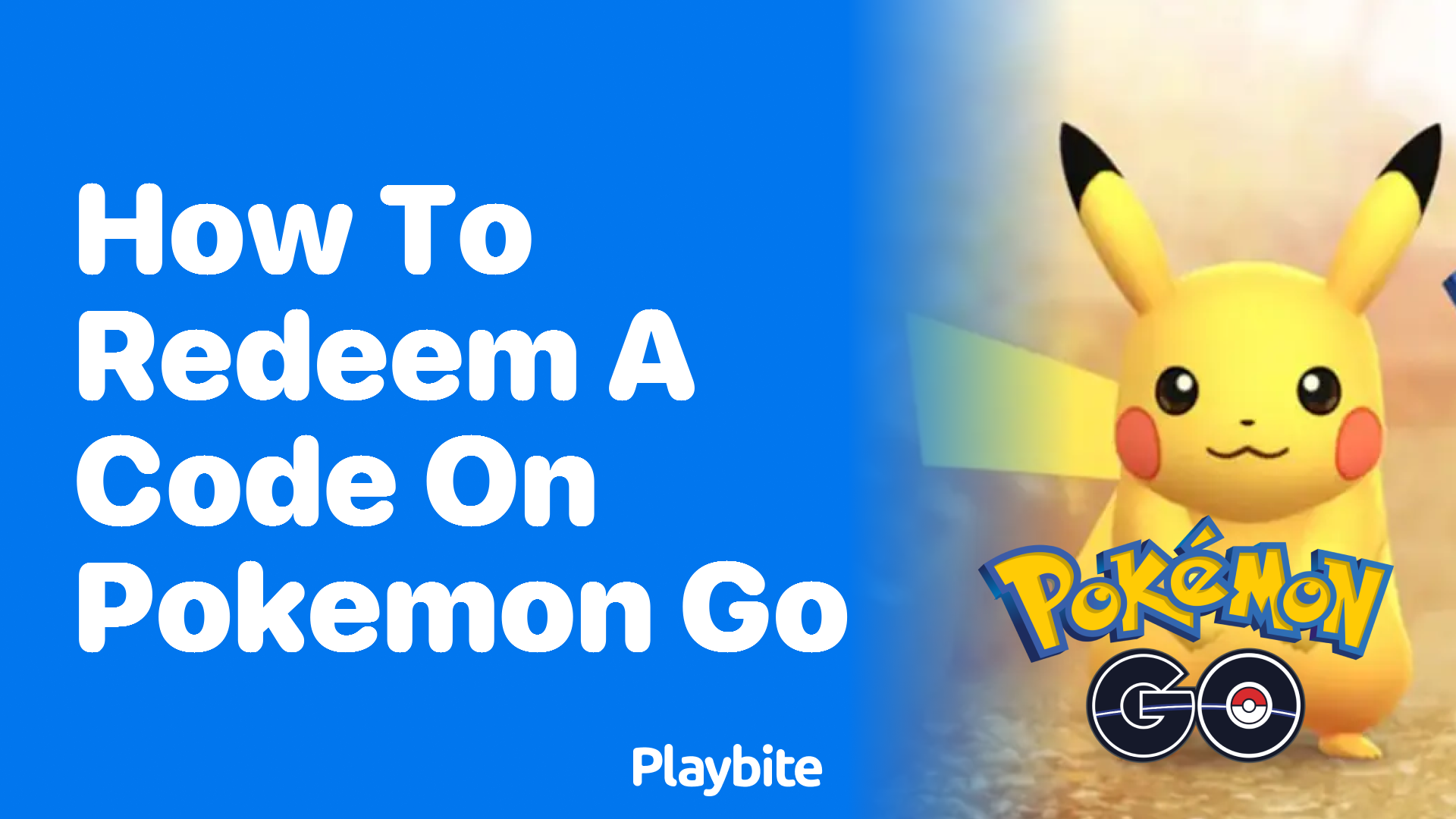 How to Redeem a Code on Pokemon GO