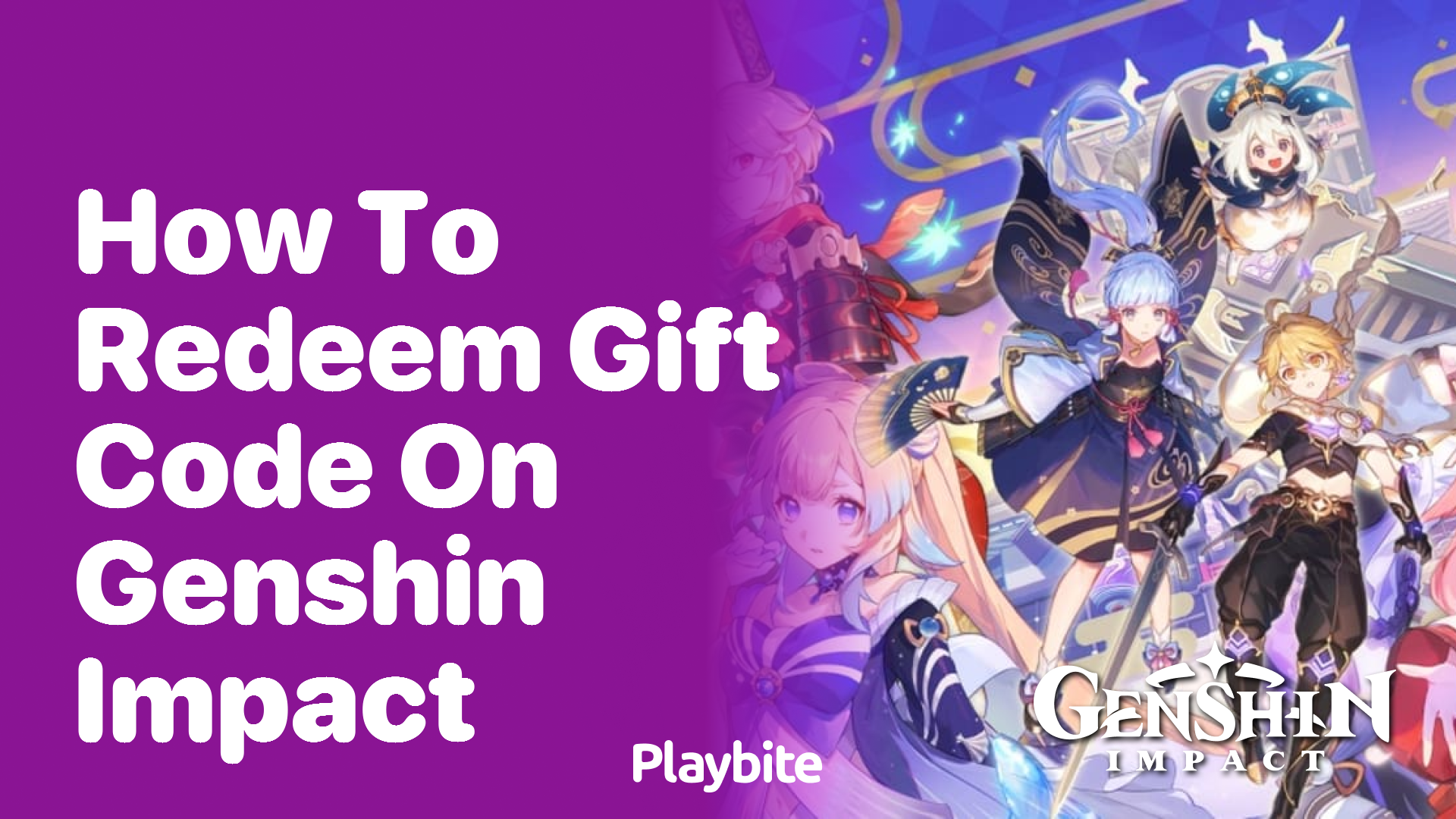 How to Redeem a Gift Code on Genshin Impact