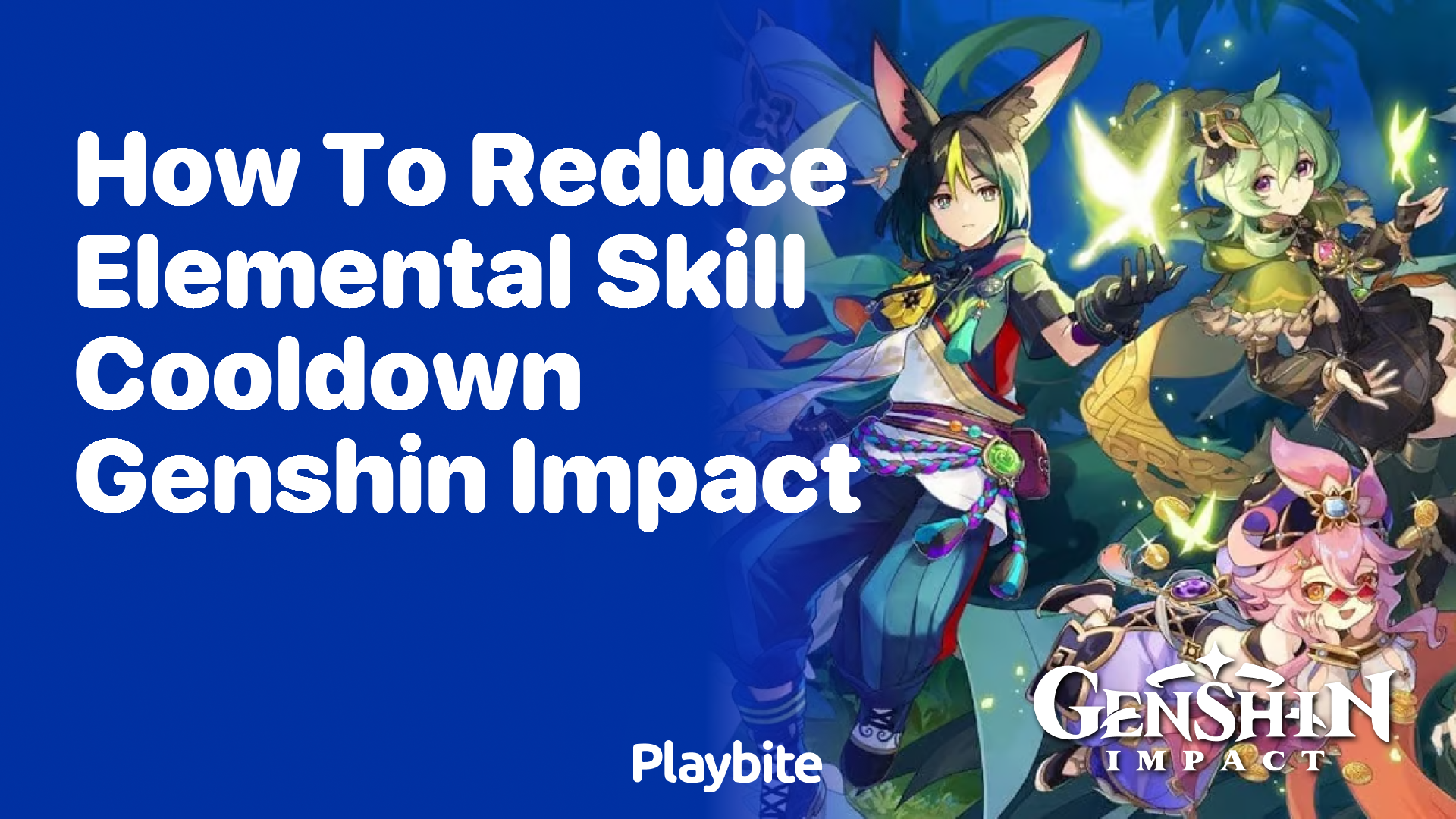 How to Reduce Elemental Skill Cooldown in Genshin Impact