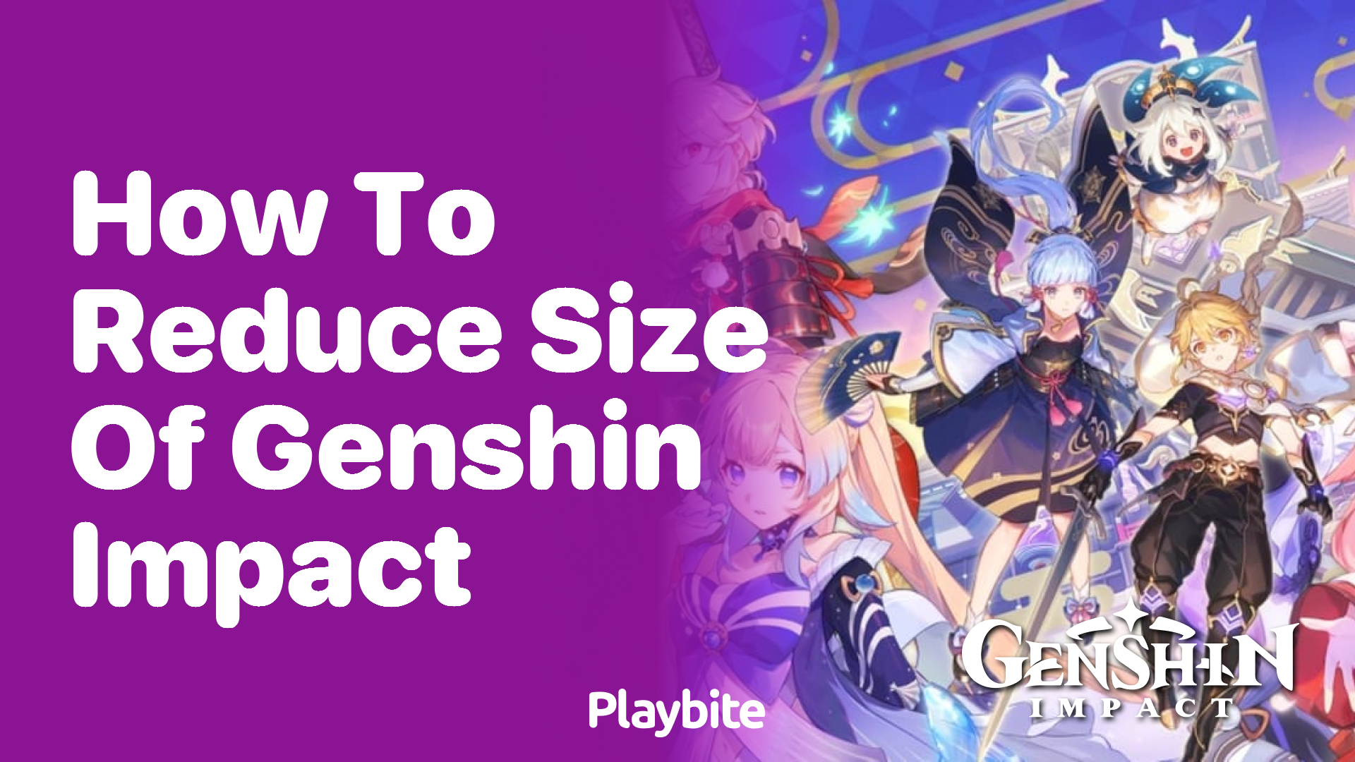 How to Reduce the Size of Genshin Impact on Your Device