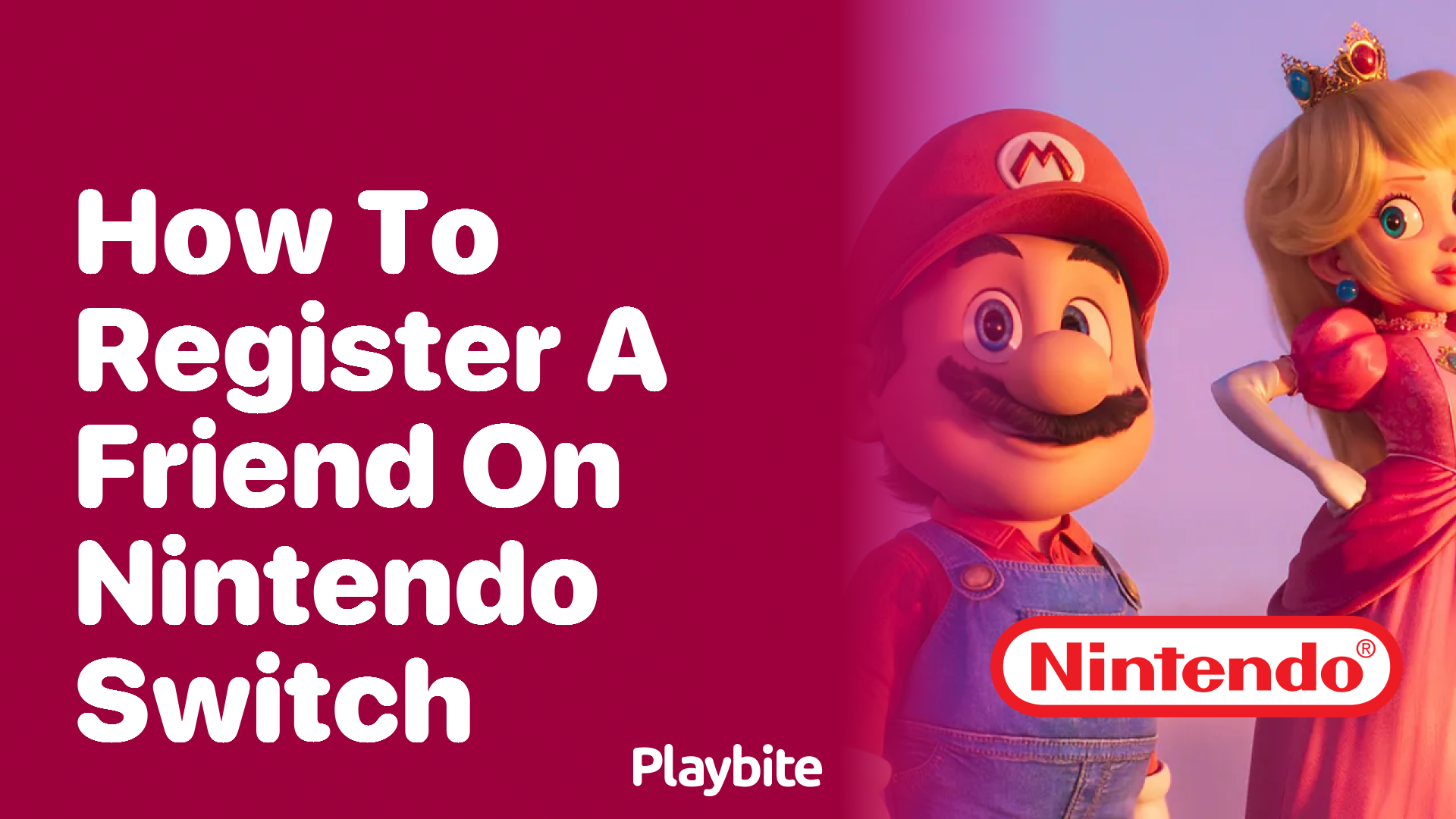 How to Register a Friend on Nintendo Switch Playbite