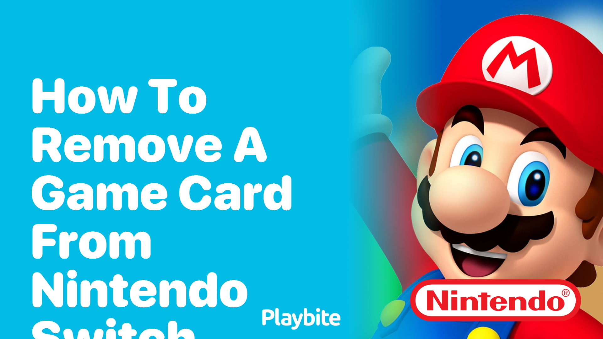 How to Remove a Game Card from a Nintendo Switch