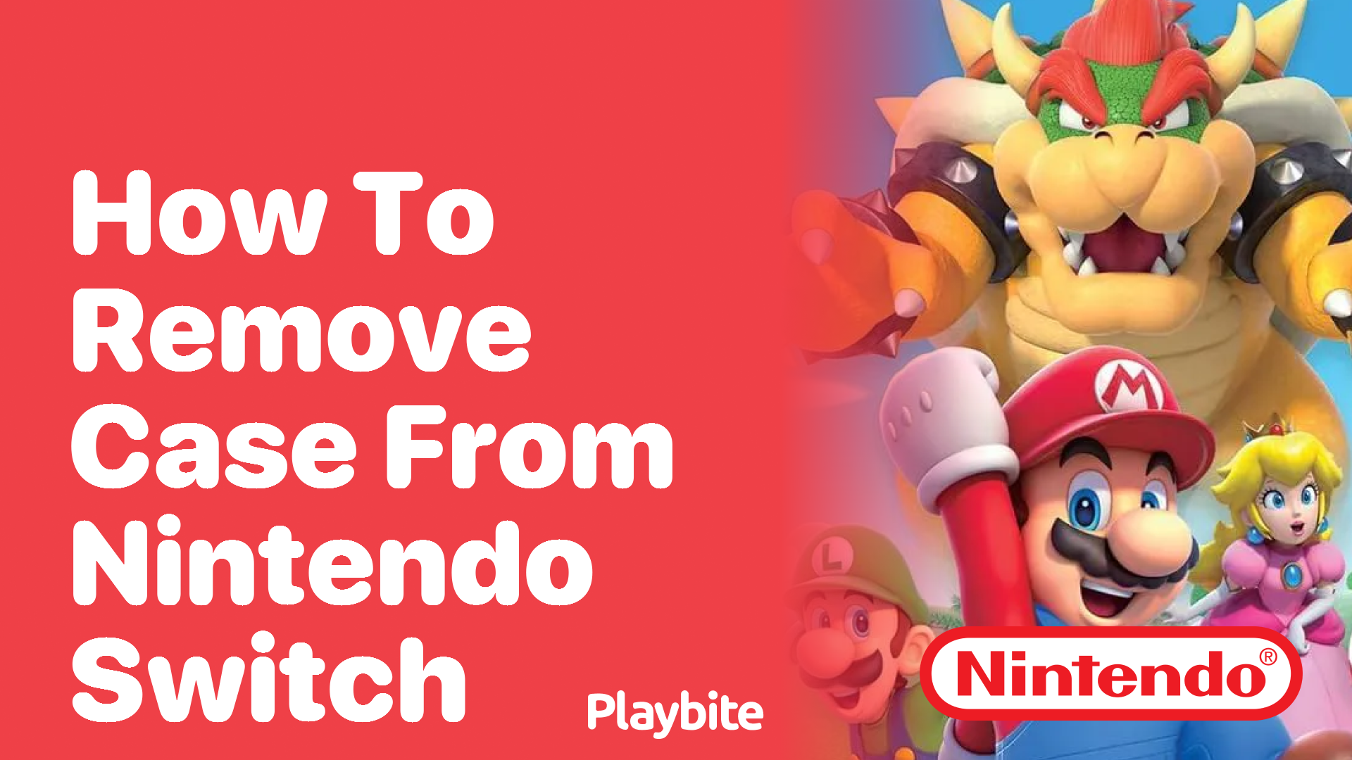 How to Remove the Case From Your Nintendo Switch