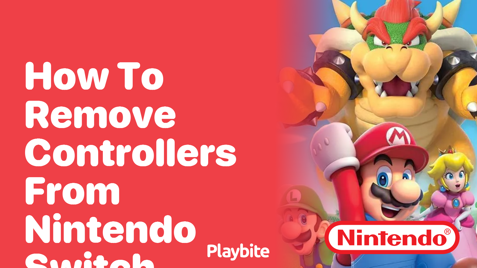 How to Remove Controllers from Your Nintendo Switch