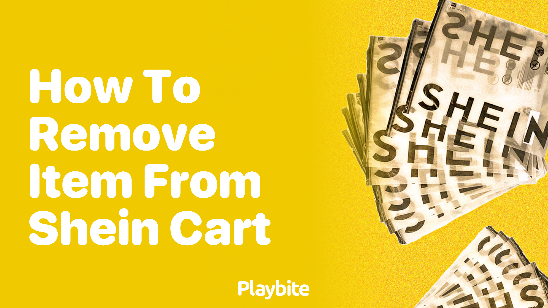 How to Remove an Item from Your SHEIN Cart