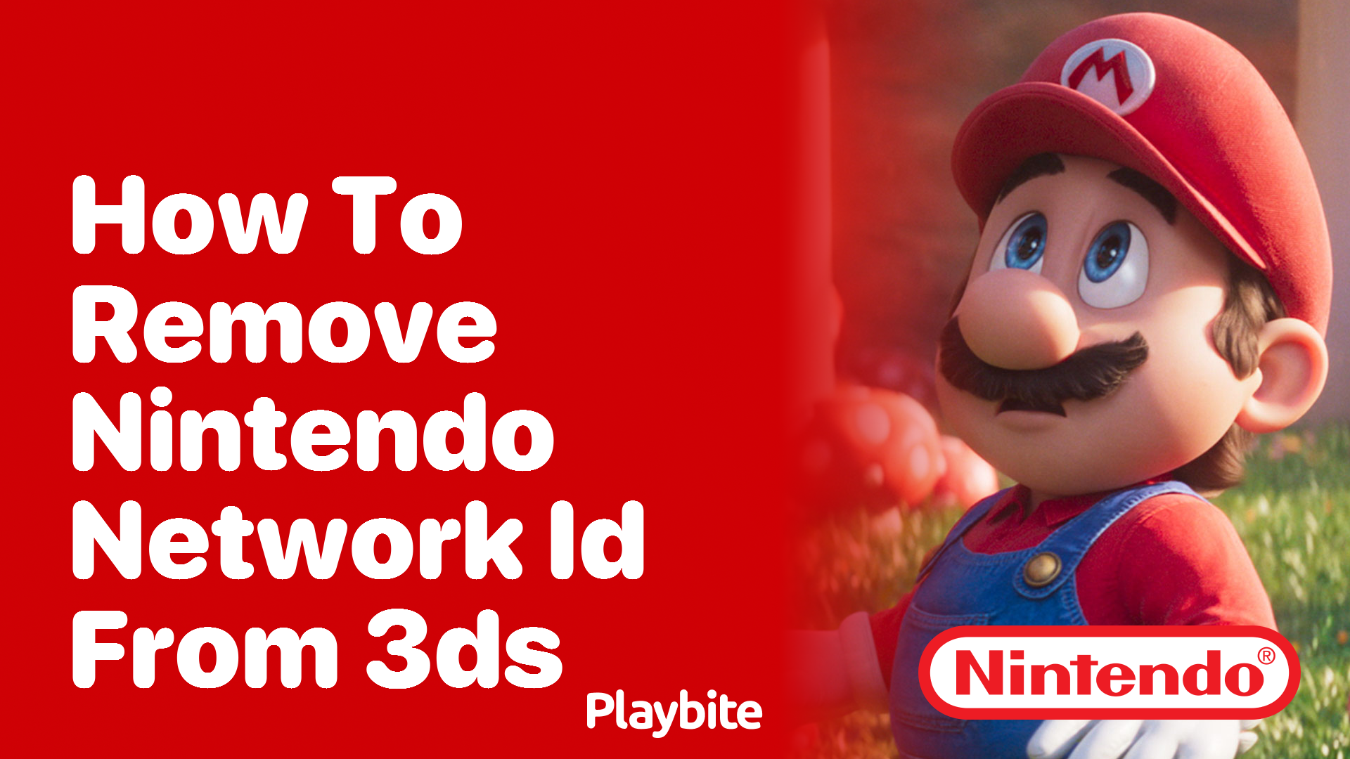 How to Remove Your Nintendo Network ID from a 3DS