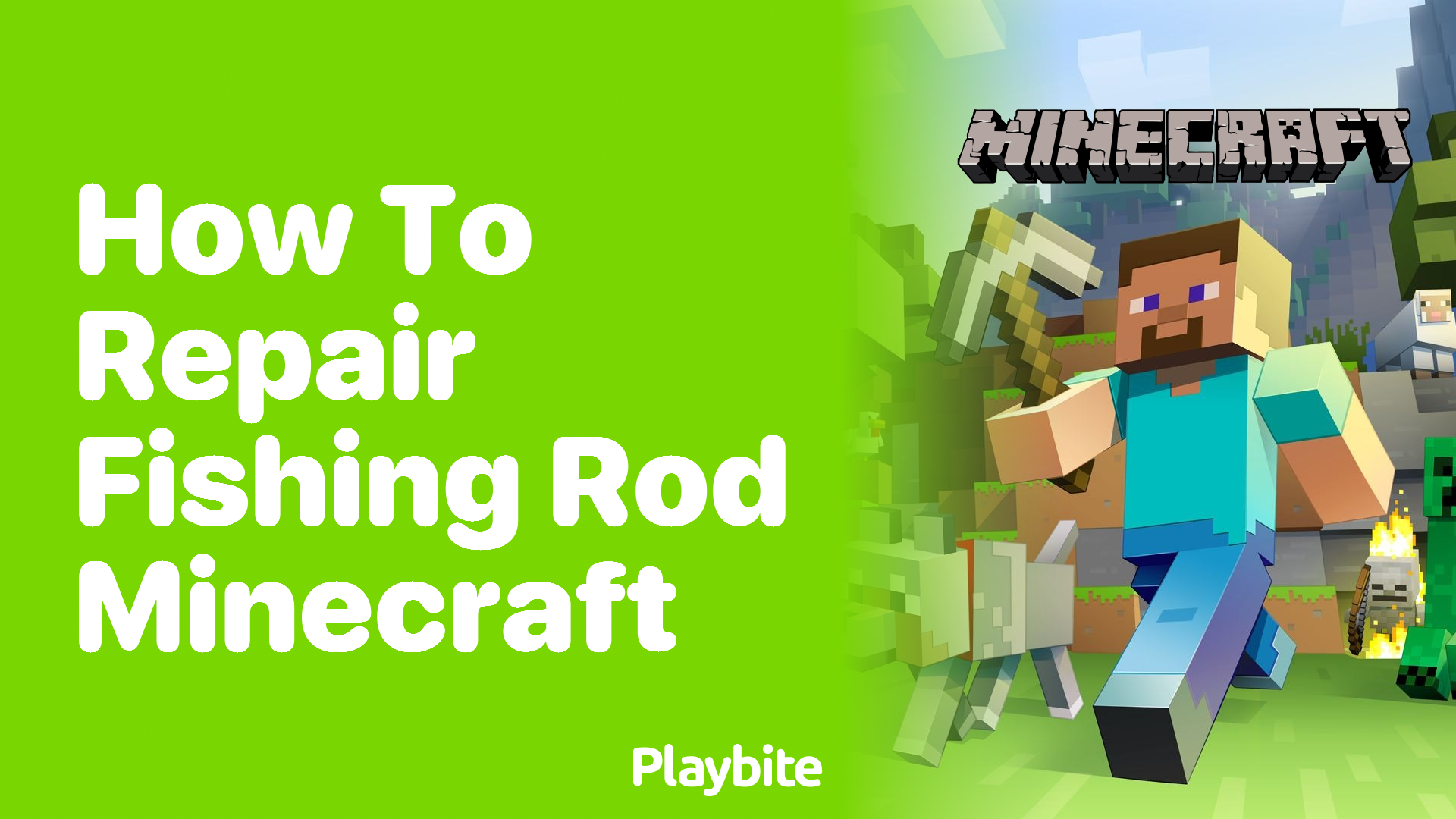 How to Repair a Fishing Rod in Minecraft: A Simple Guide - Playbite