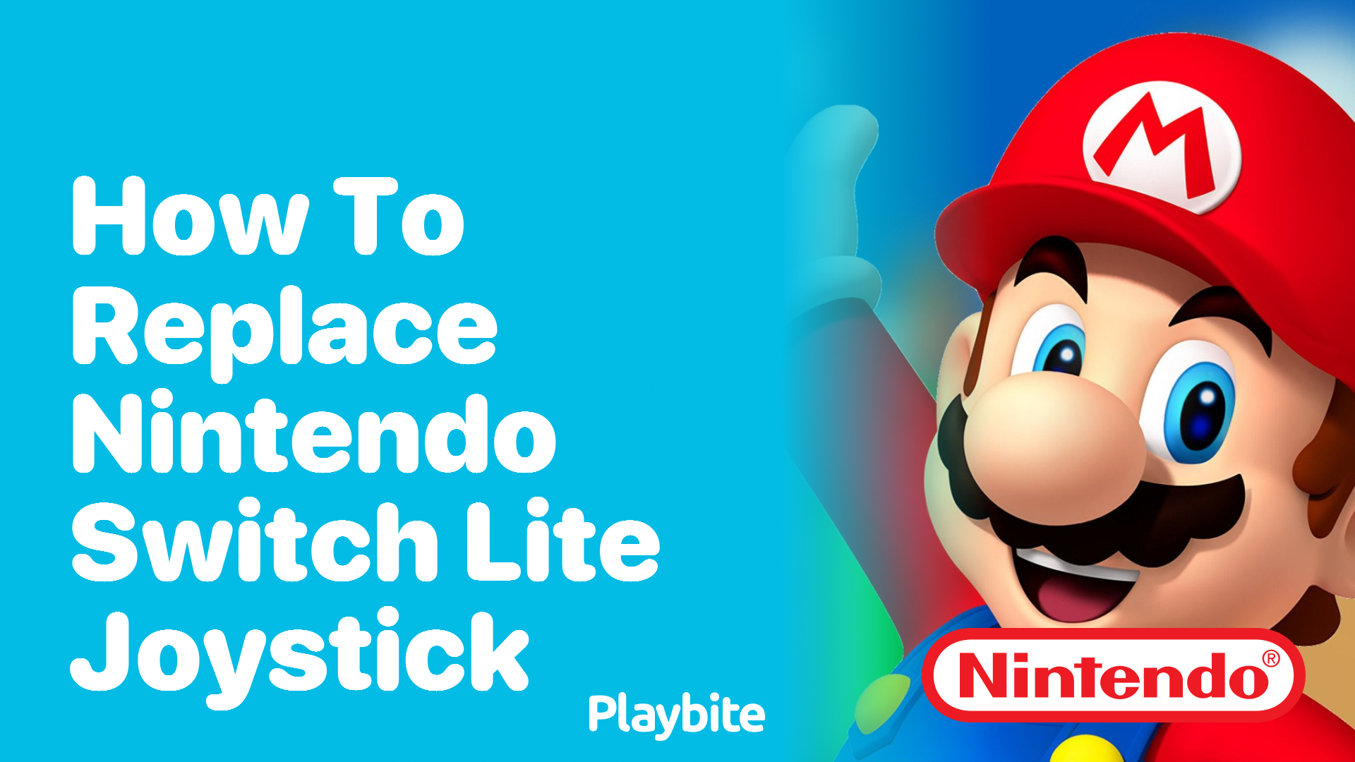 How to Replace Nintendo Switch Lite Joystick