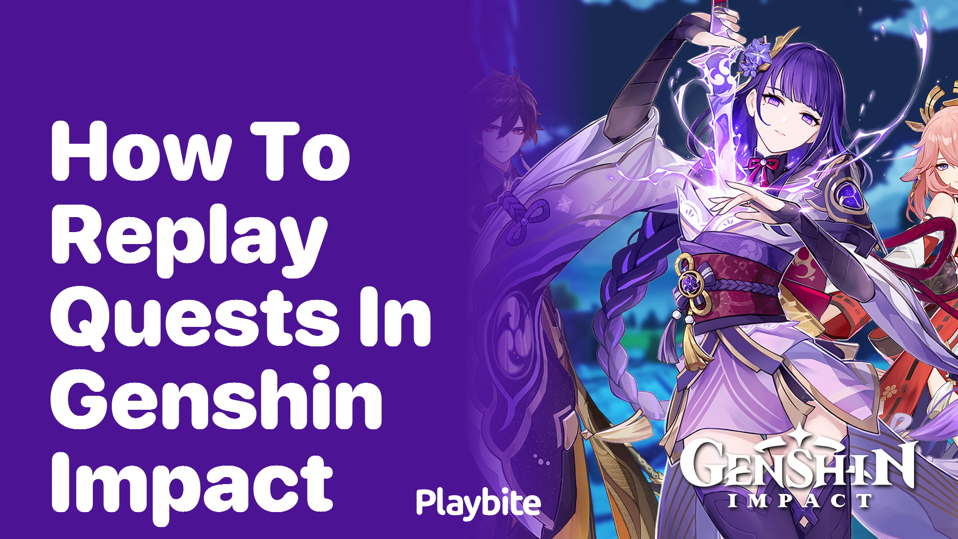 How to Replay Quests in Genshin Impact