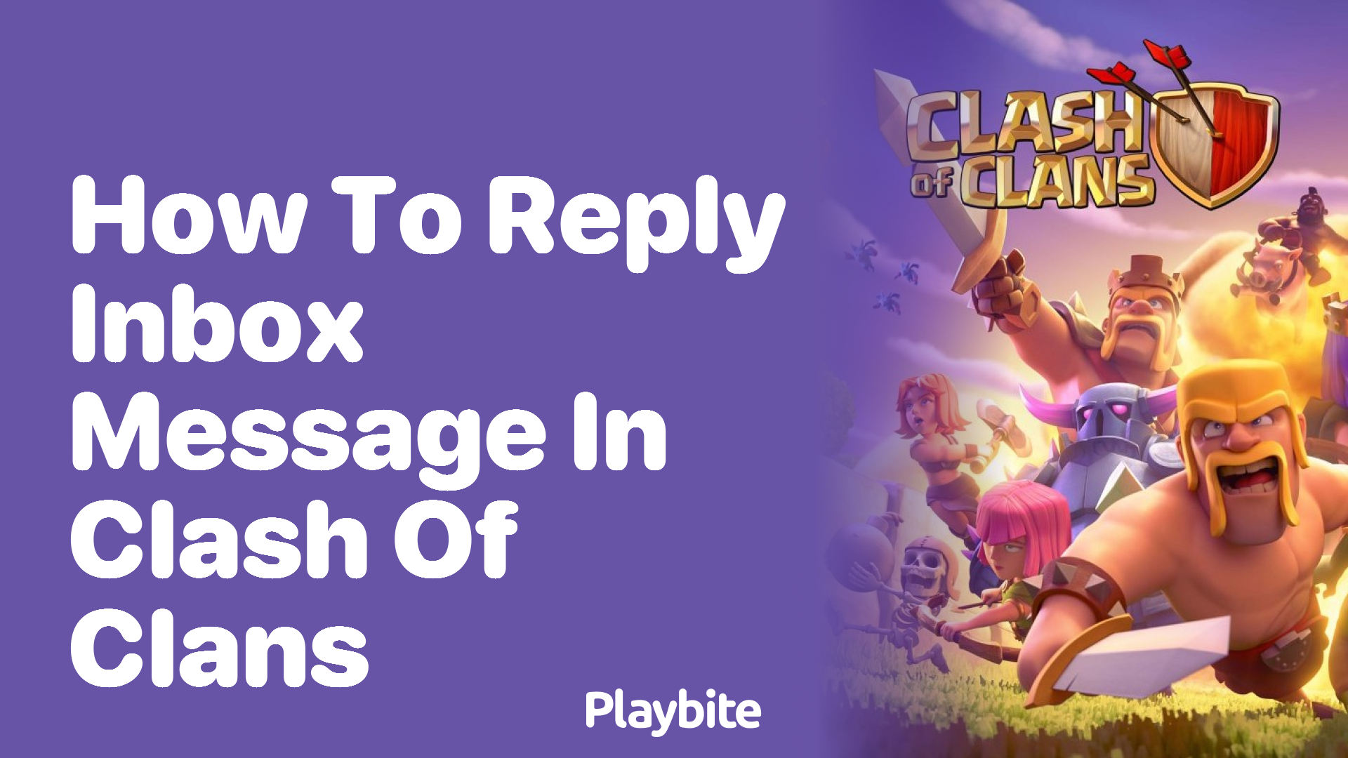 How to Reply to an Inbox Message in Clash of Clans?